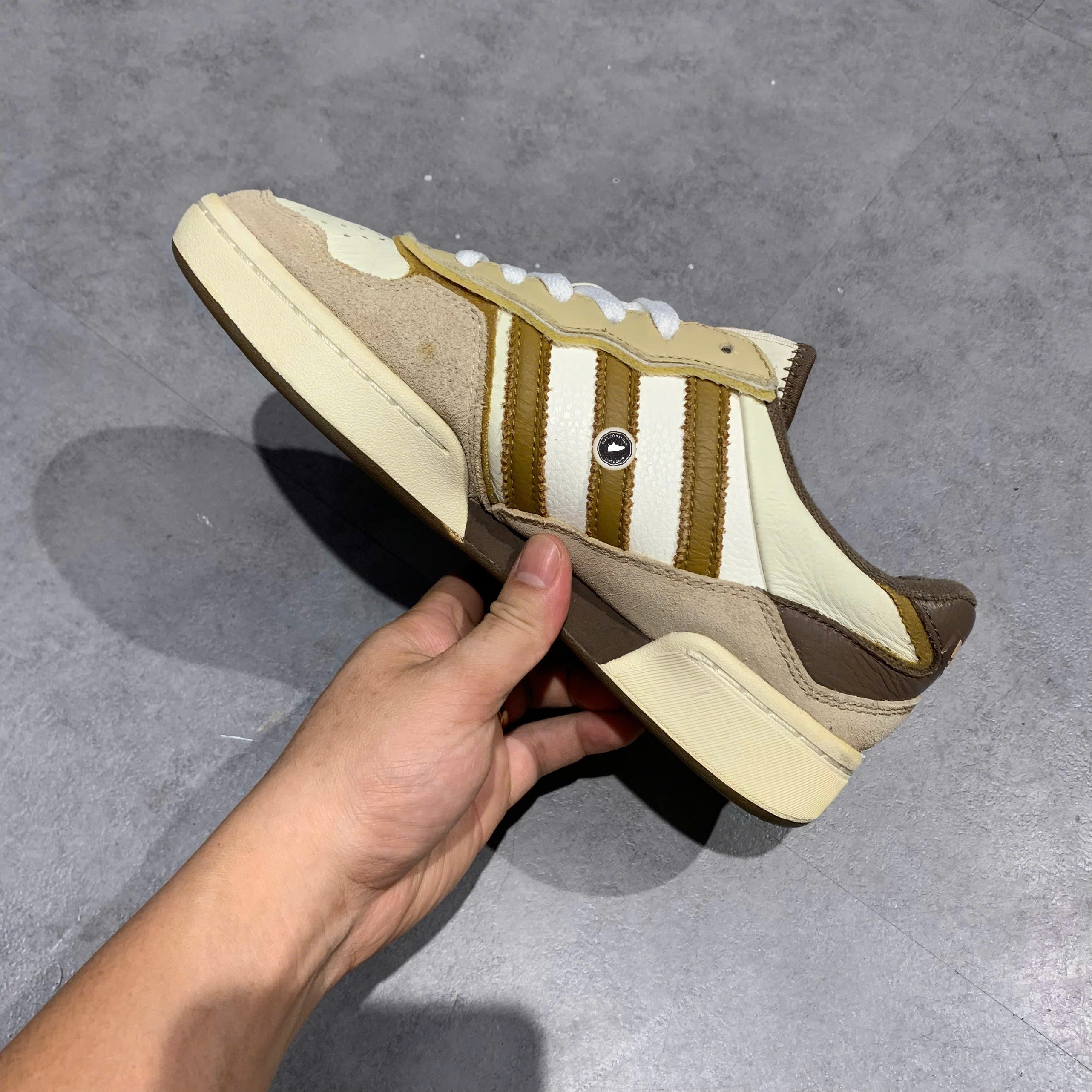 Adidas Courtic Beige Brown - ID6068 - Size 40 - GIÀY 2HAND CHÍNH HÃNG PVN26345