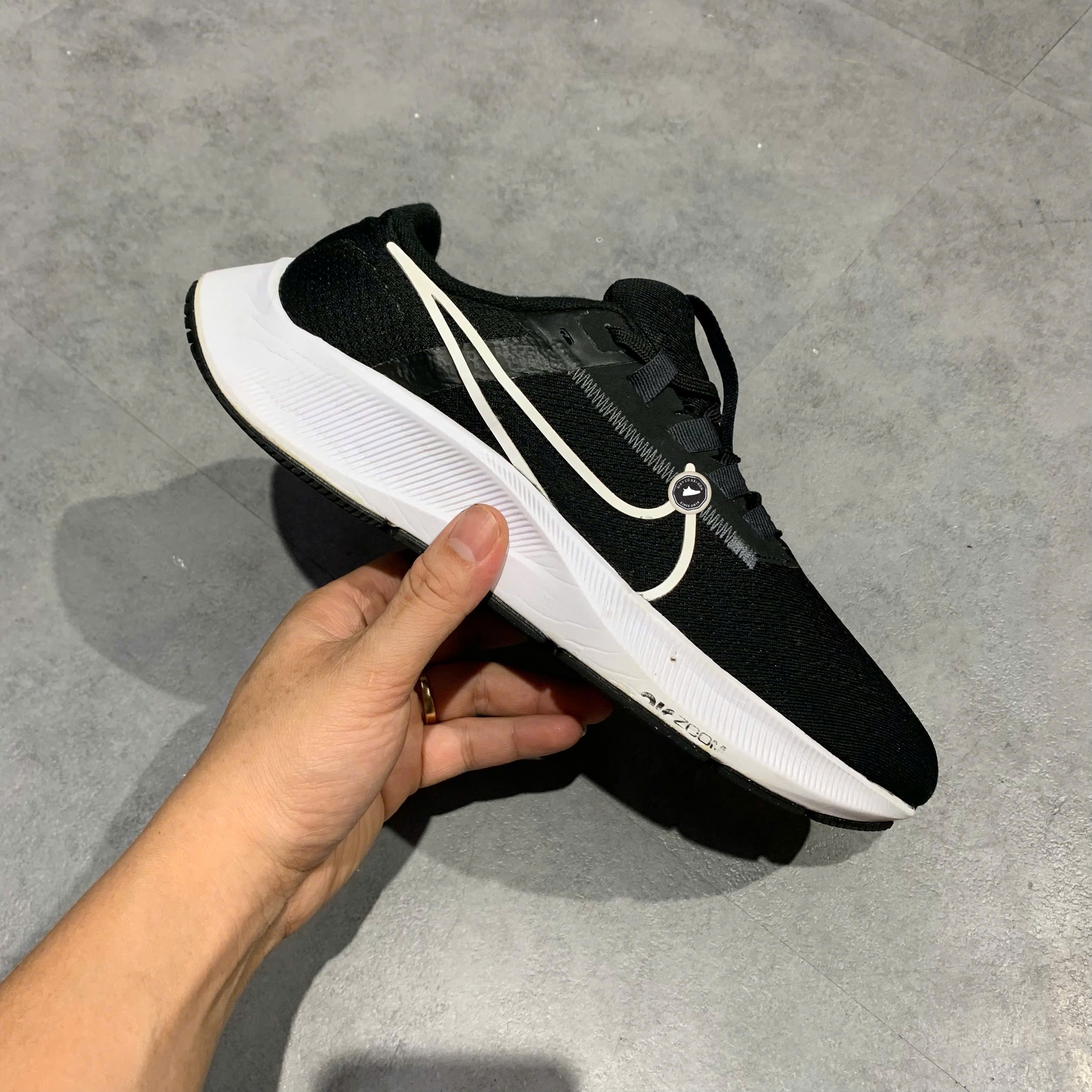Nike Air Zoom Pegasus 38 'Black White' - CW7356-002 - Size 40 - GIÀY 2HAND CHÍNH HÃNG PVN26317
