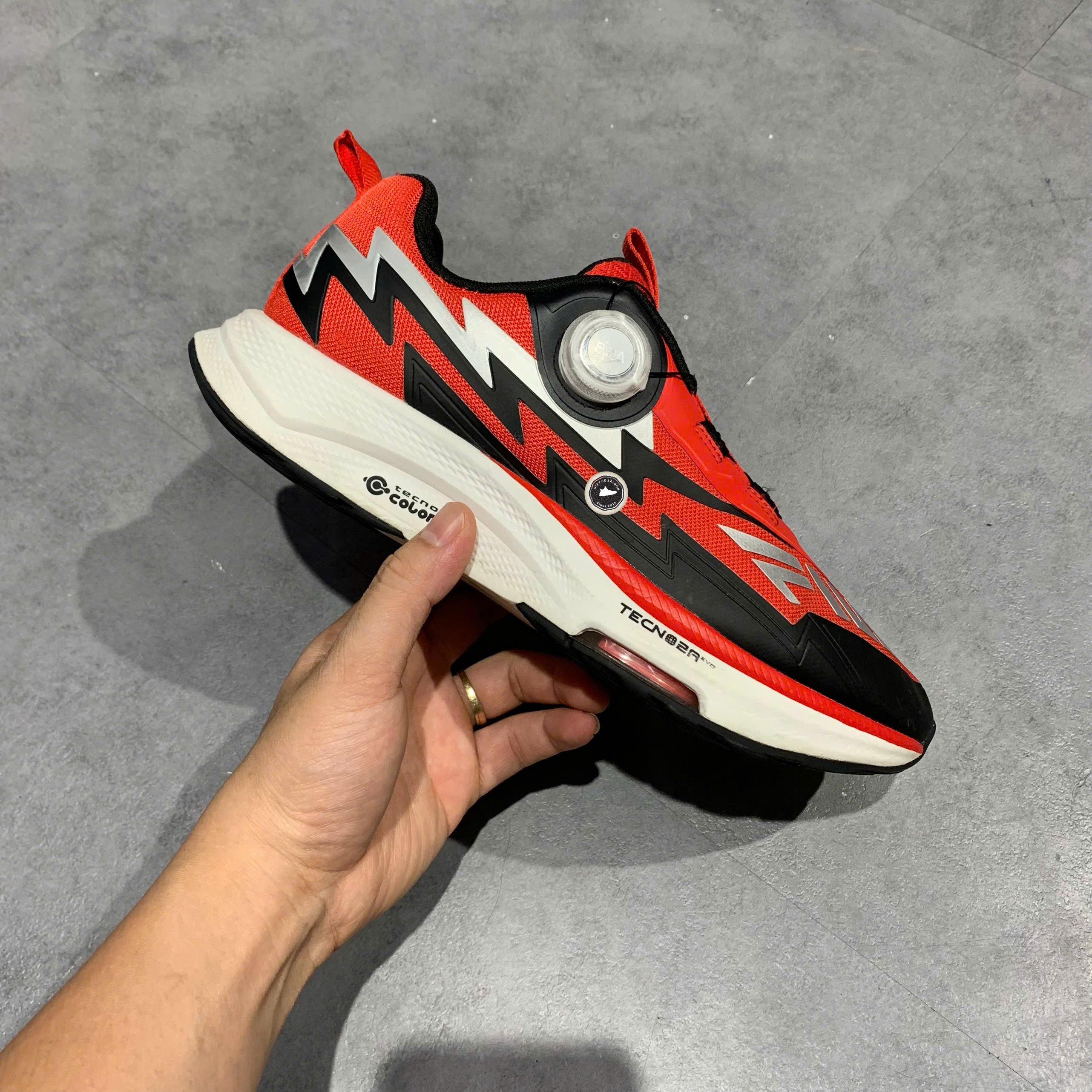 Fila Tecno Colorgy BOA Red Black - K15B312103FFB - Size 40 - GIÀY 2HAND CHÍNH HÃNG PVN26343