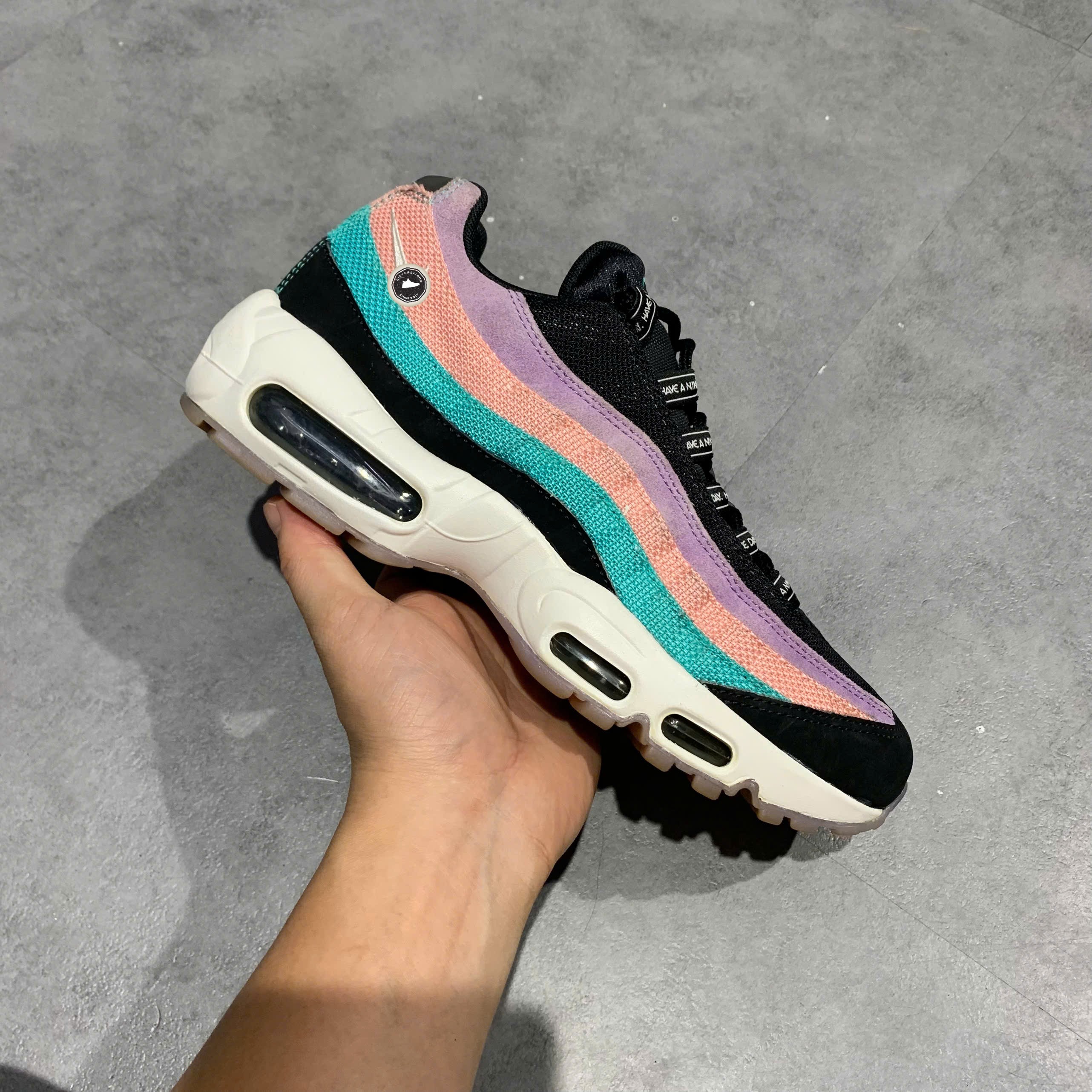 Nike Air Max 95 'Have A Nike Day' - BQ9131-001 - Size 40 - GIÀY 2HAND CHÍNH HÃNG PVN26405
