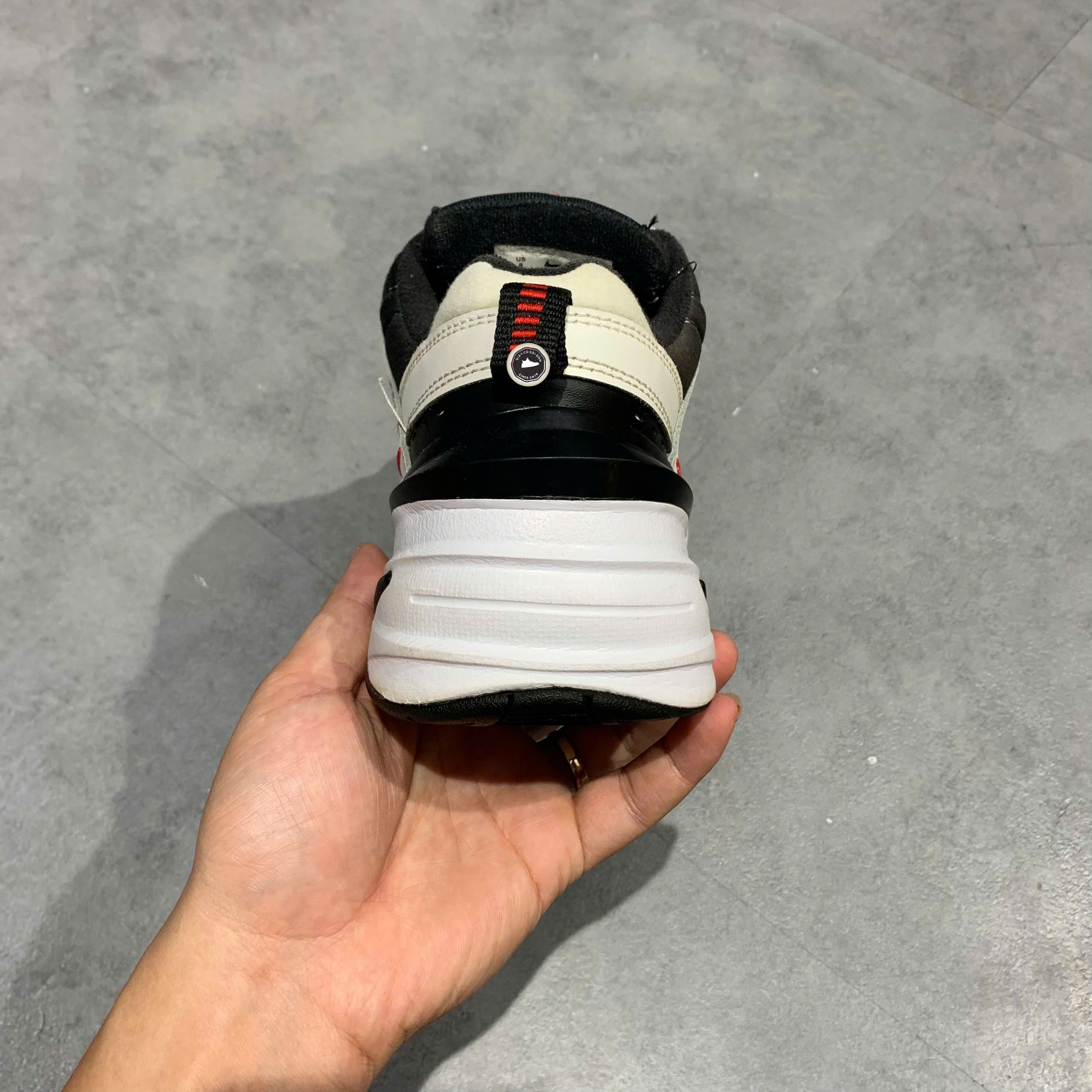 Nike M2K Tekno White Black University Red - AV4789-104 - Size 41 - GIÀY 2HAND CHÍNH HÃNG PVN26341