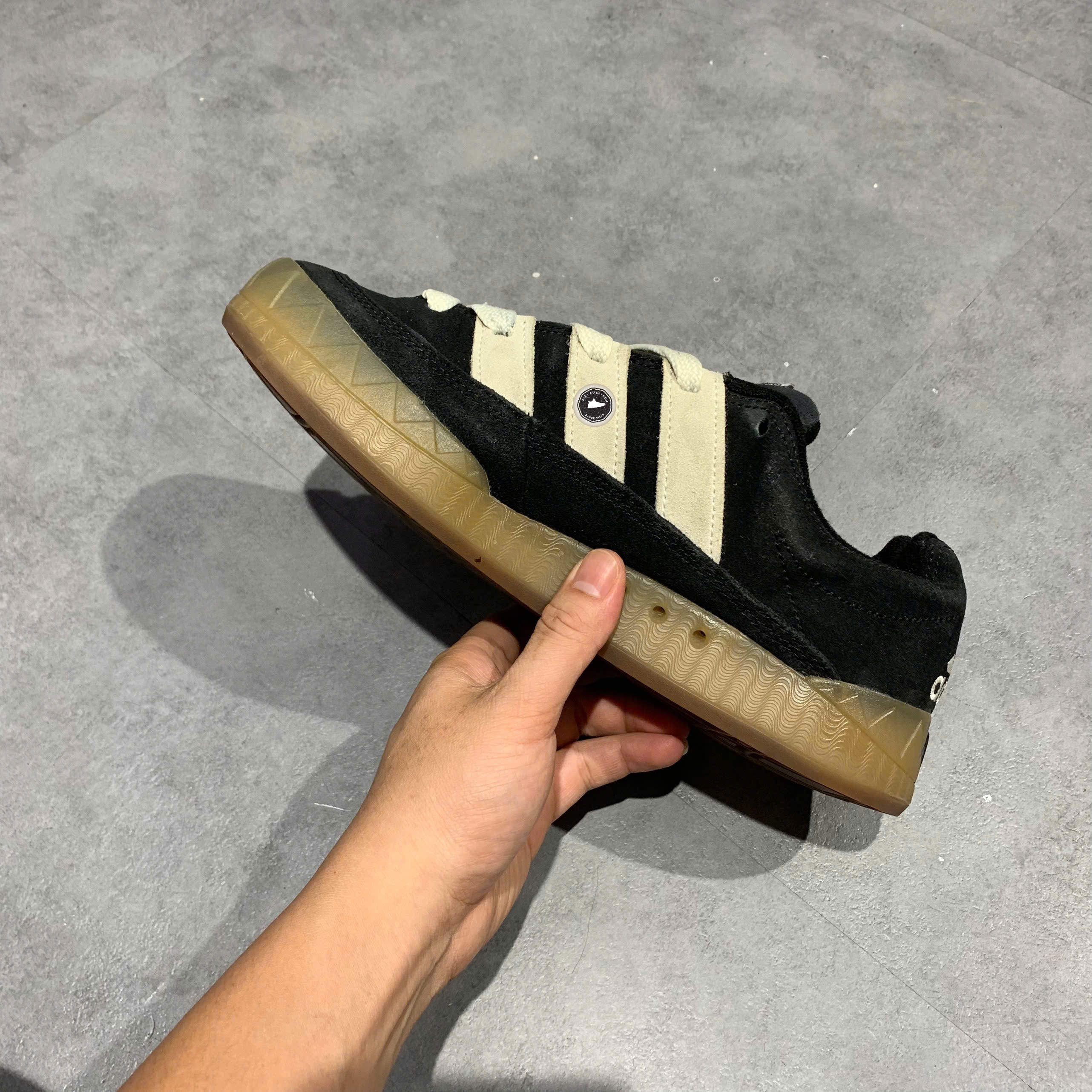 Adidas Adimatic Core Black Off White Gum - IE2224 - Size 41 1/3 - GIÀY 2HAND CHÍNH HÃNG PVN26336