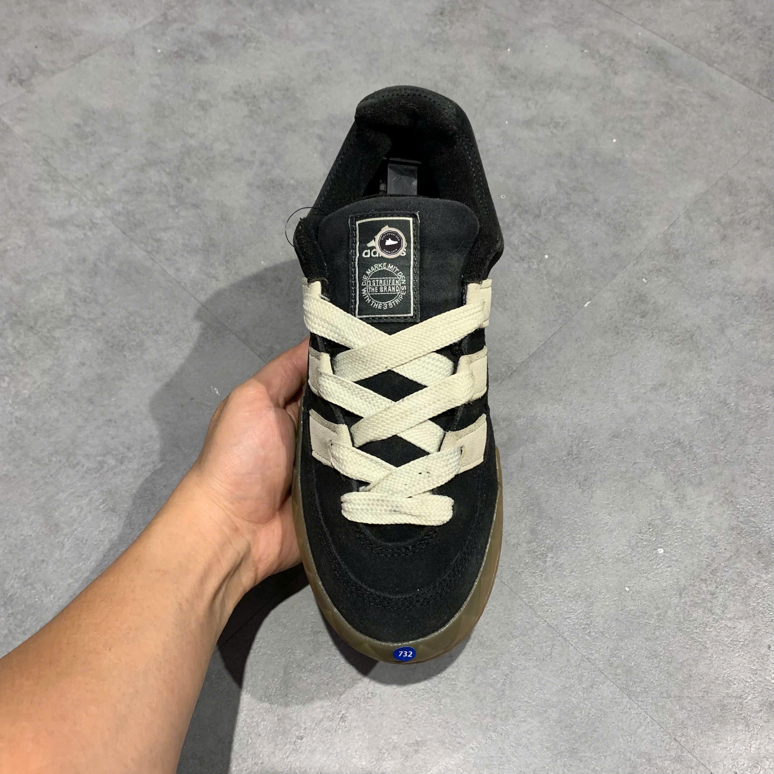 Adidas Adimatic Core Black Off White Gum - IE2224 - Size 41 1/3 - GIÀY 2HAND CHÍNH HÃNG PVN26336