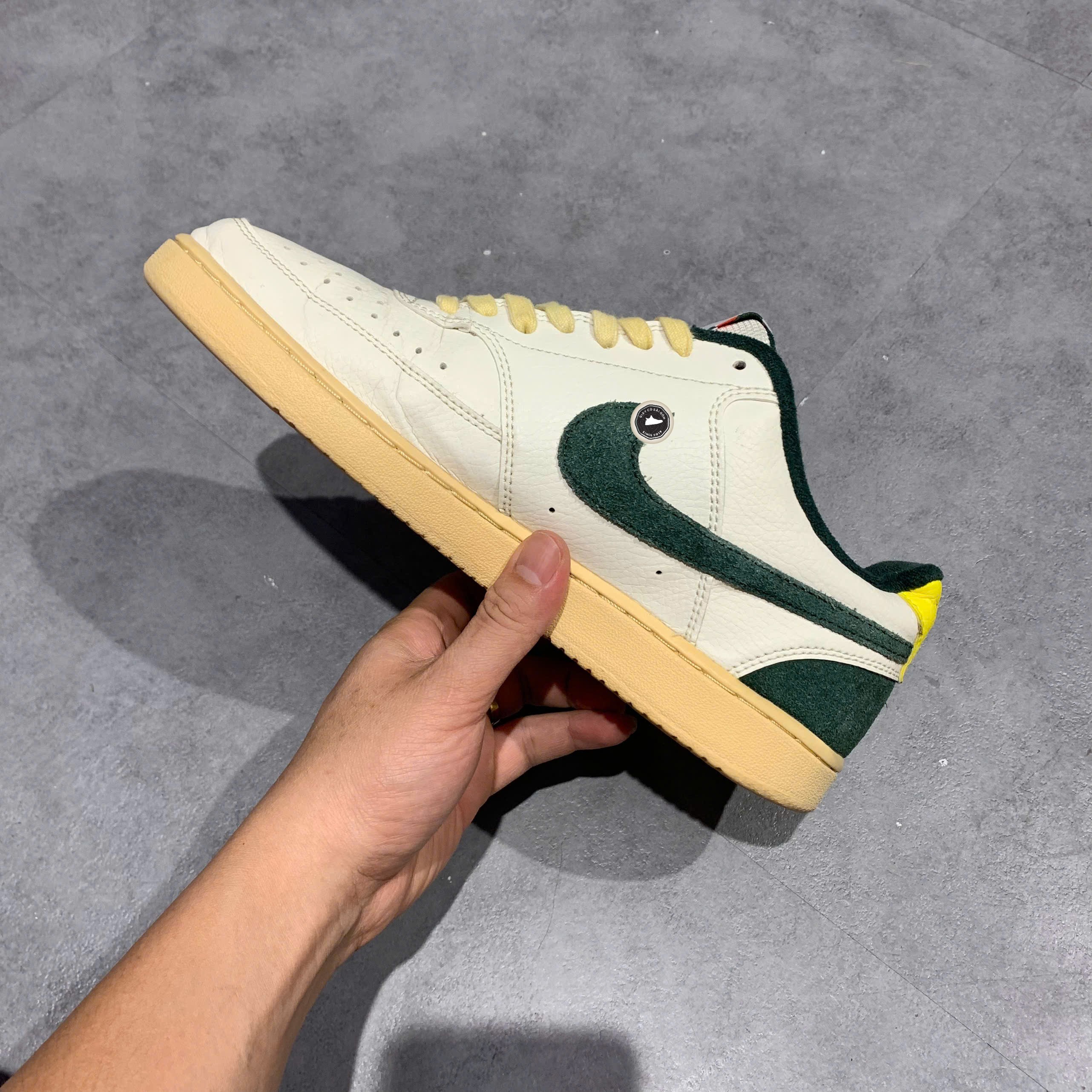 Nike Court Vision Low Sail Pro Green - FD0320-133 - Size 41 - GIÀY 2HAND CHÍNH HÃNG PVN26379