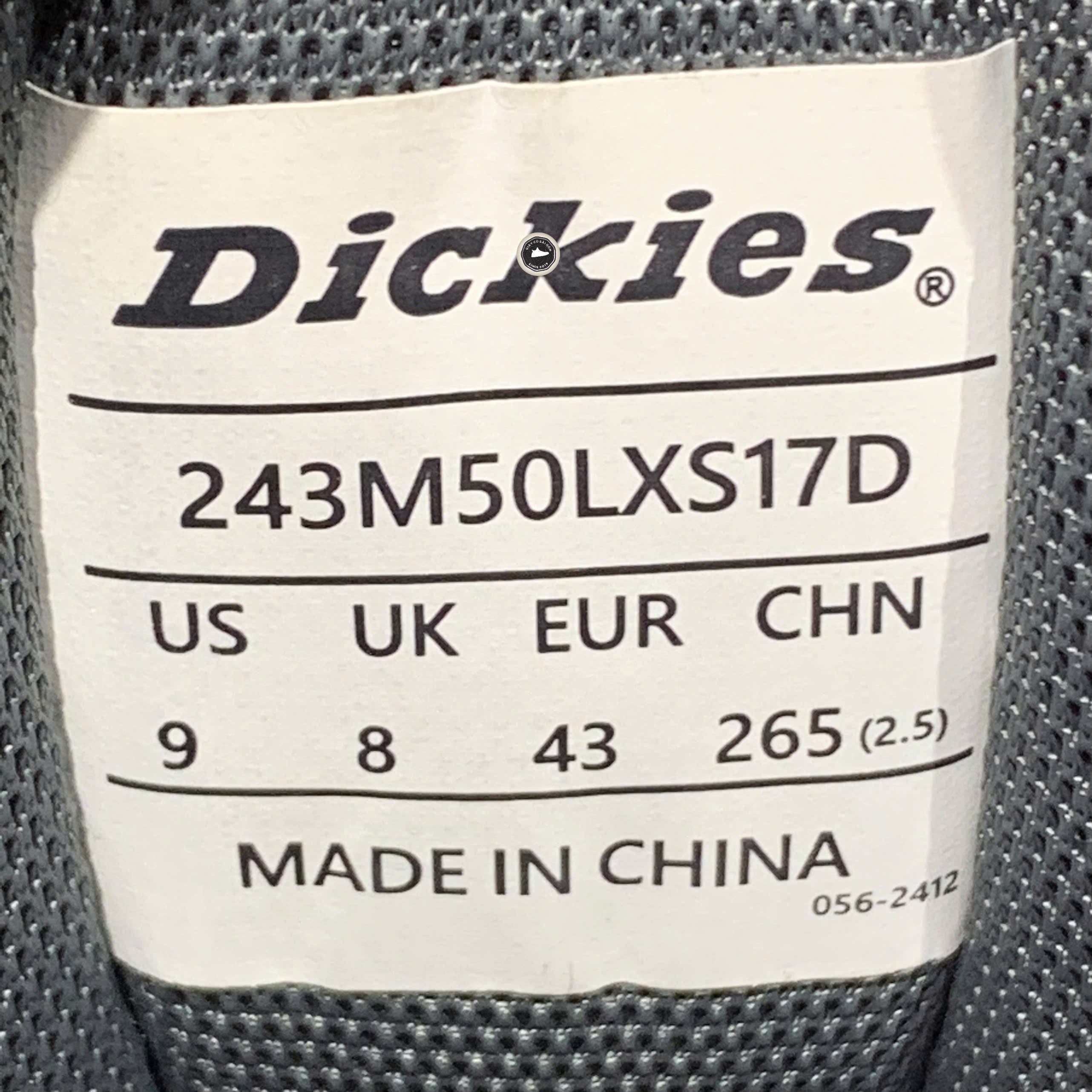 Dickies Texas Since 1922 Low-Top 'Grey Beige' - 243M50LXS17D - Size 43 - GIÀY 2HAND CHÍNH HÃNG PVN26453