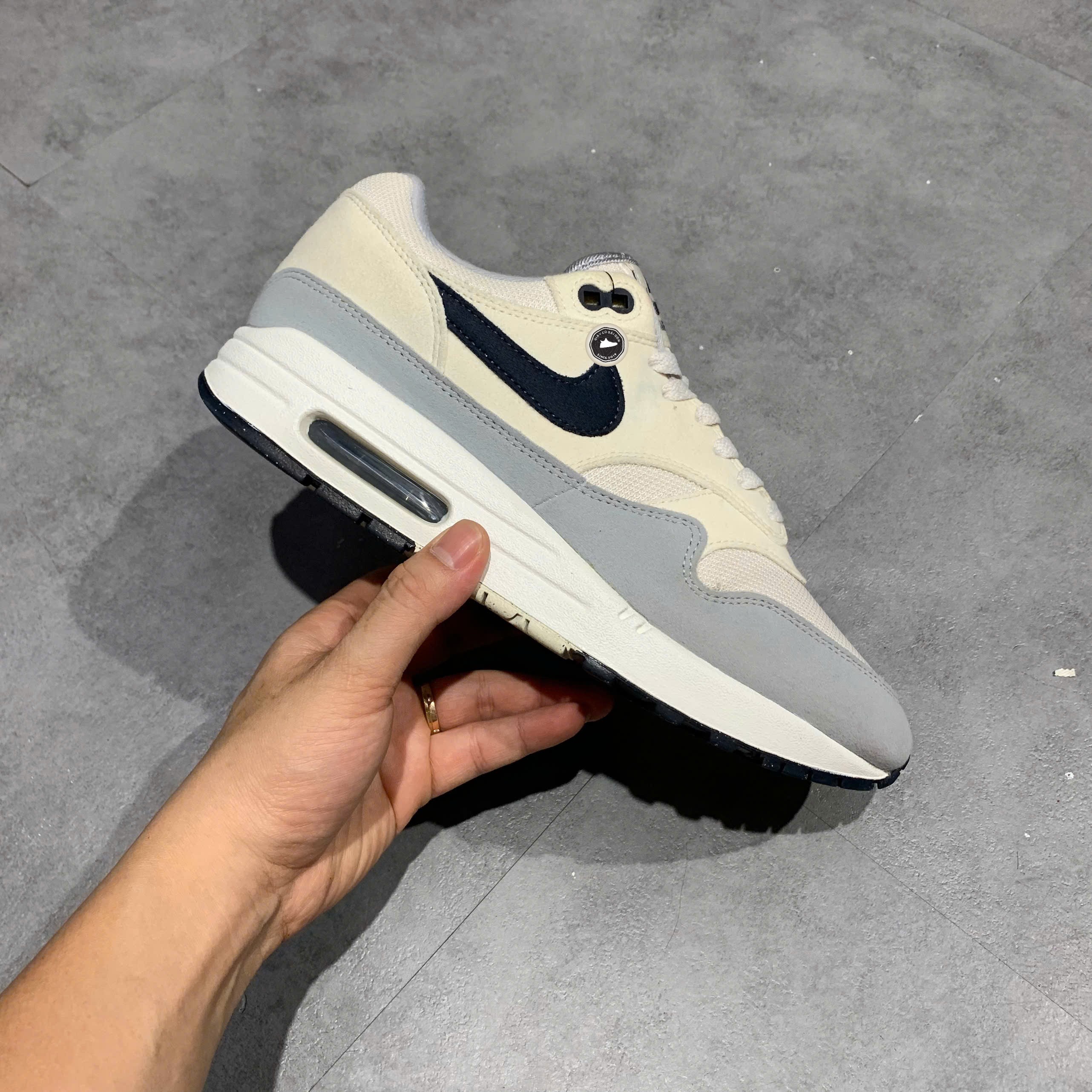 Nike Air Max 1 Platinum Tint Dark Obsidian - FD9082-002 - Size 41 - GIÀY 2HAND CHÍNH HÃNG PVN26515
