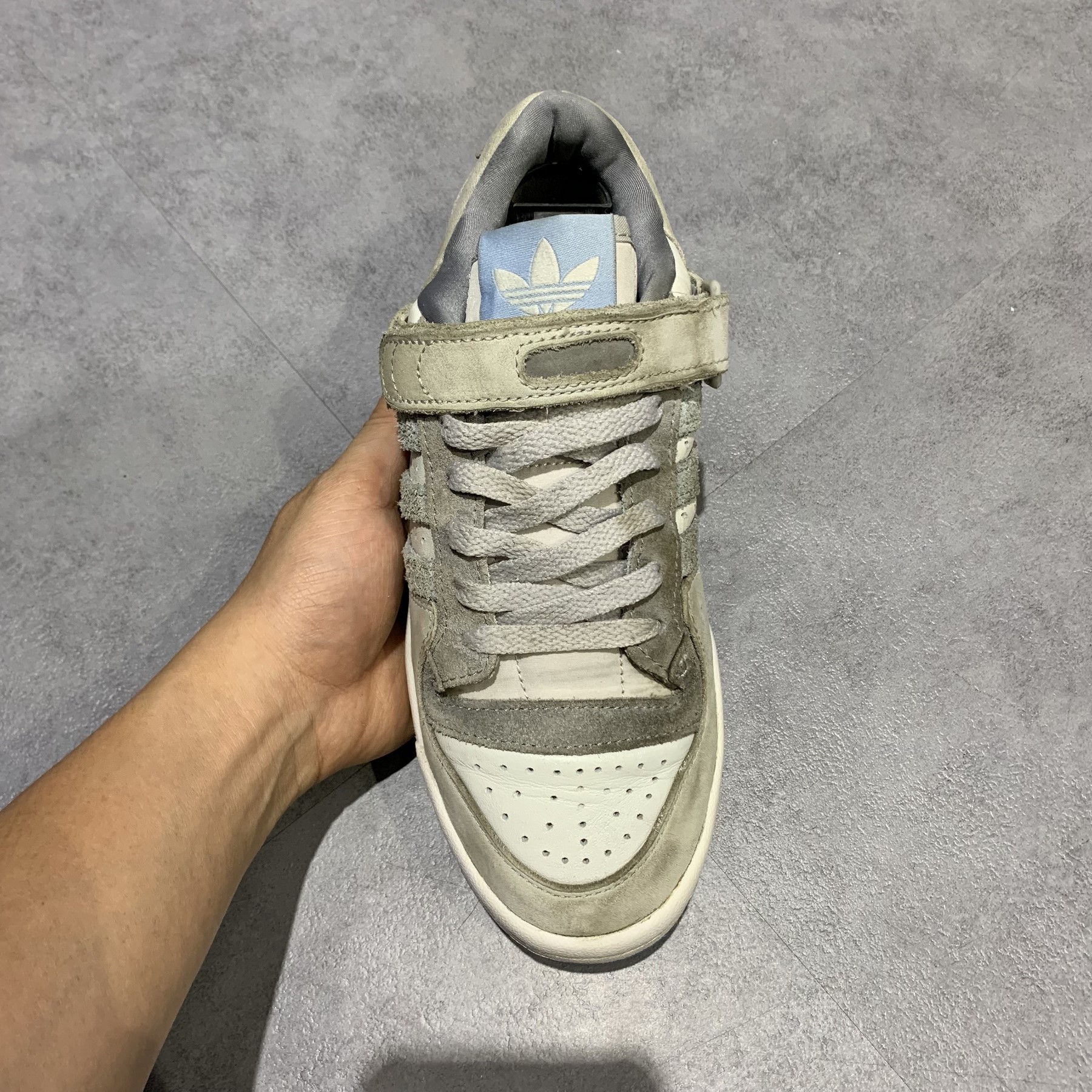 2hand Giày Adidas Forum 84 Low 'Grey' HQ6333 SIZE 37 1/3 PVN10129