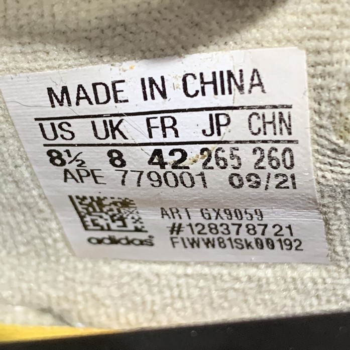 2hand giày adidas originals Forum 84 Low Sail Orange-GX9059 SIZE 42 pvn13209