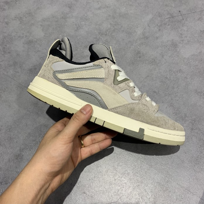 2hand giày Li-Ning Wave Pro 'Grey White' AECR043-2 SIZE 40 1/3 pvn13397