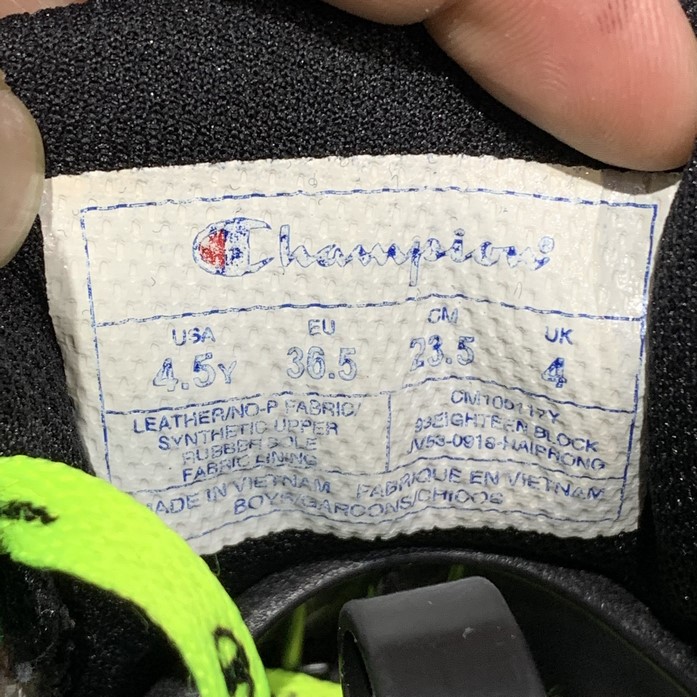 Giày 2hand Champion Tenis 93 SIZE 36.5