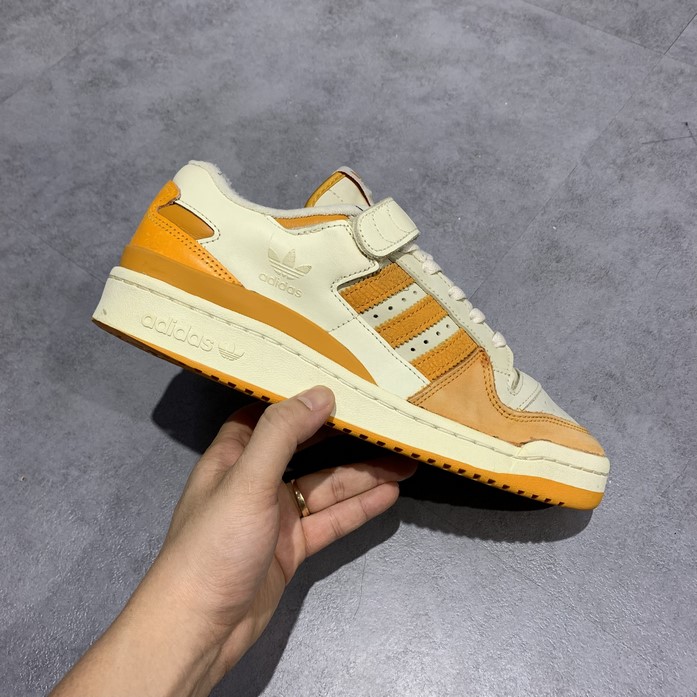 2hand giày adidas originals Forum 84 Low Sail Orange-GX9059 SIZE 42 pvn13209