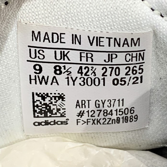 2hand giày adidas Nitrocharge 'White Dark Green' GY3711 SIZE 42 2/3 pvn13184