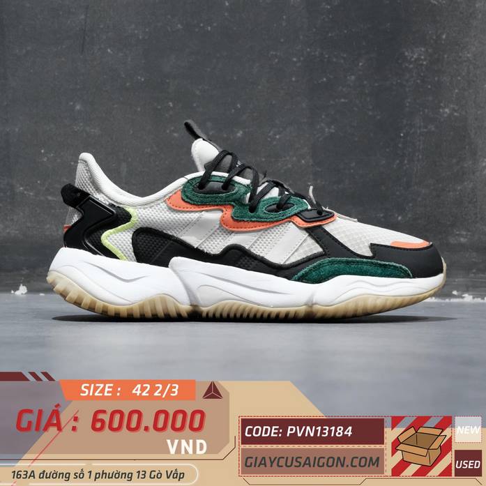 2hand giày adidas Nitrocharge 'White Dark Green' GY3711 SIZE 42 2/3 pvn13184