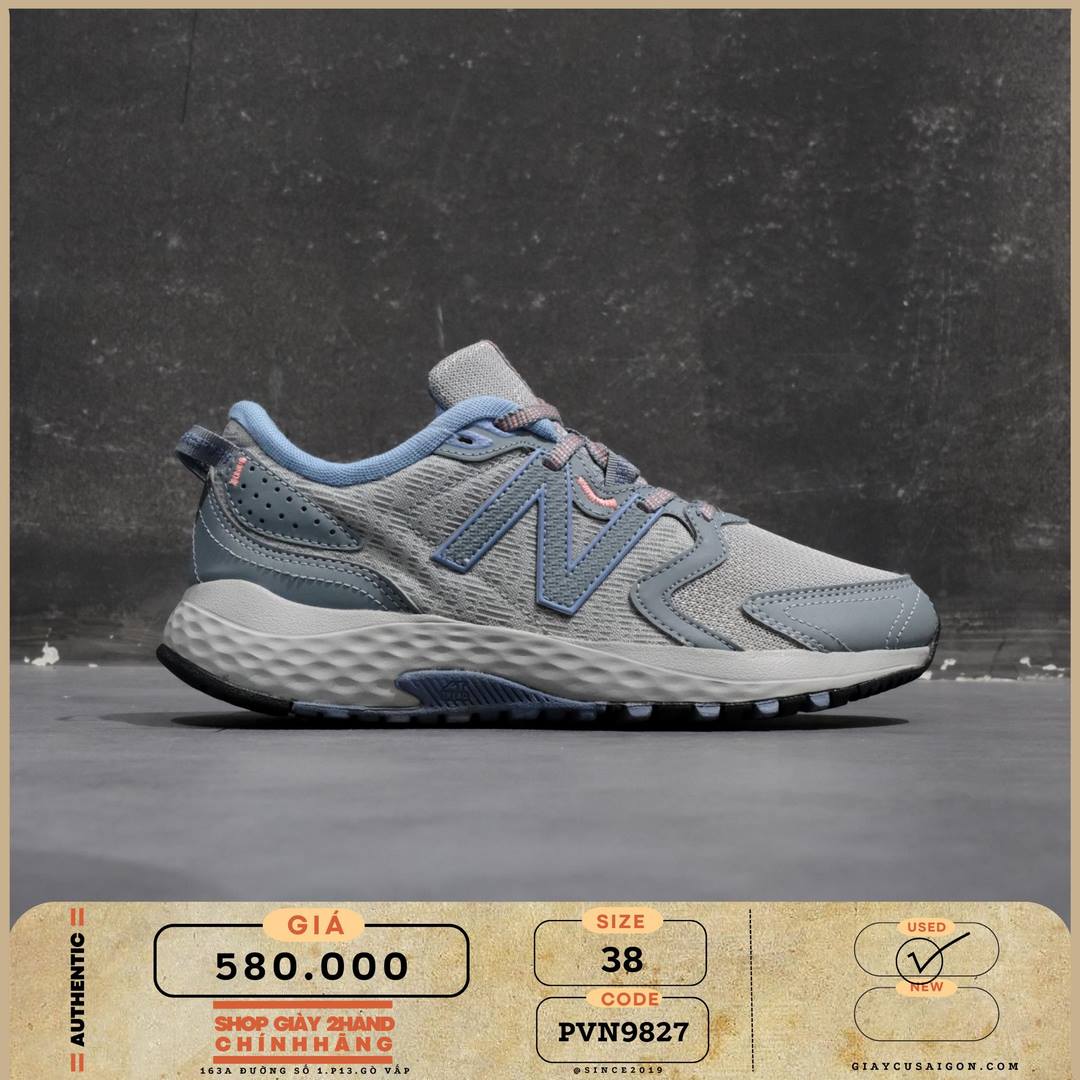 2hand giày New Balance 410 Trail v7 Blue WT410LG7 SIZE 38 PVN9827