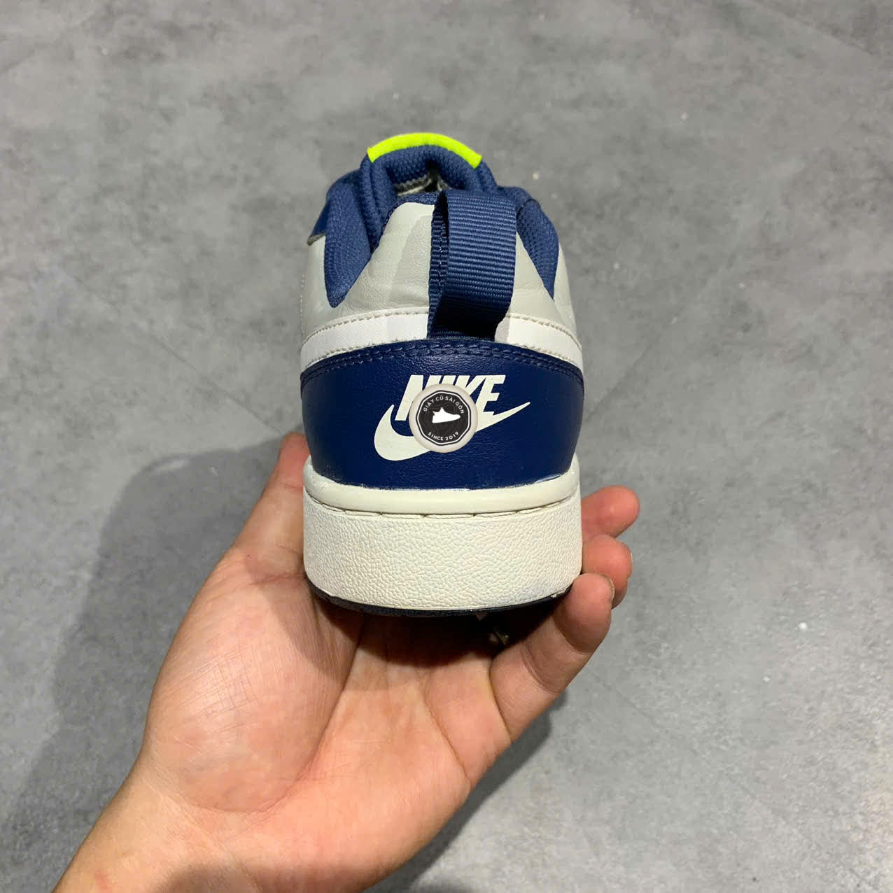 NIKE COURT BOROUGH LOW 2 – BQ5448-016 SIZE 40 GIÀY 2HAND CHÍNH HÃNG PVN19564