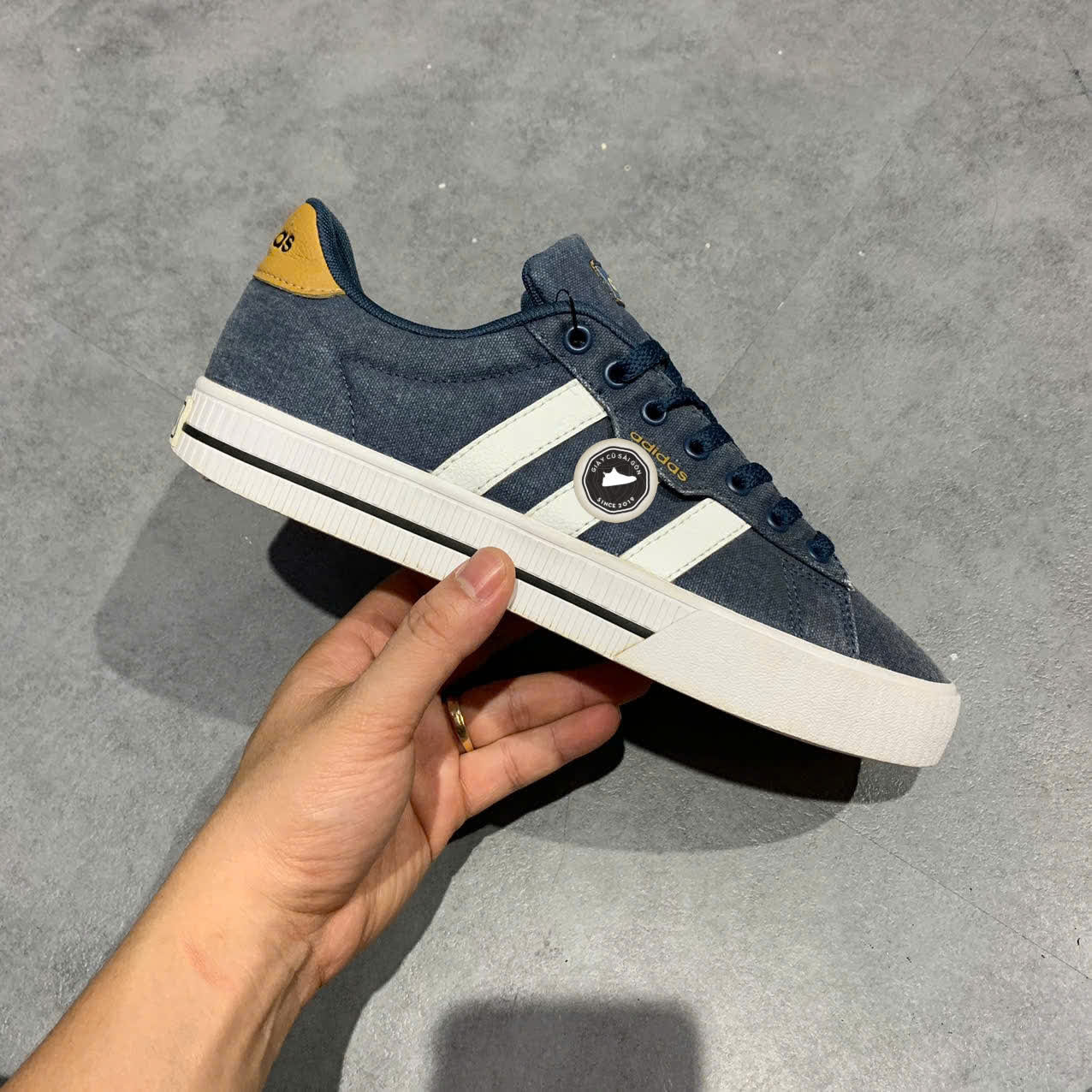 ADIDAS DAILY 3.0 GY8115 SIZE 40 GIÀY 2HAND CHÍNH HÃNG PVN19649