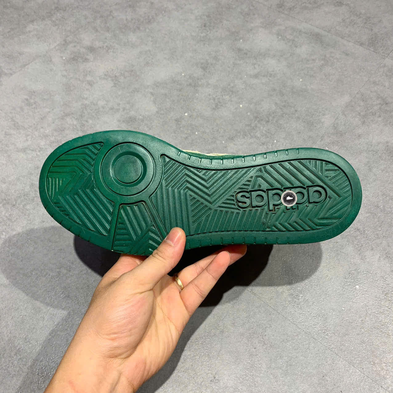 ADIDAS WCARD ADV 'GREY GREEN' IH0963 SIZE 40 GIÀY 2HAND CHÍNH HÃNG PVN19568