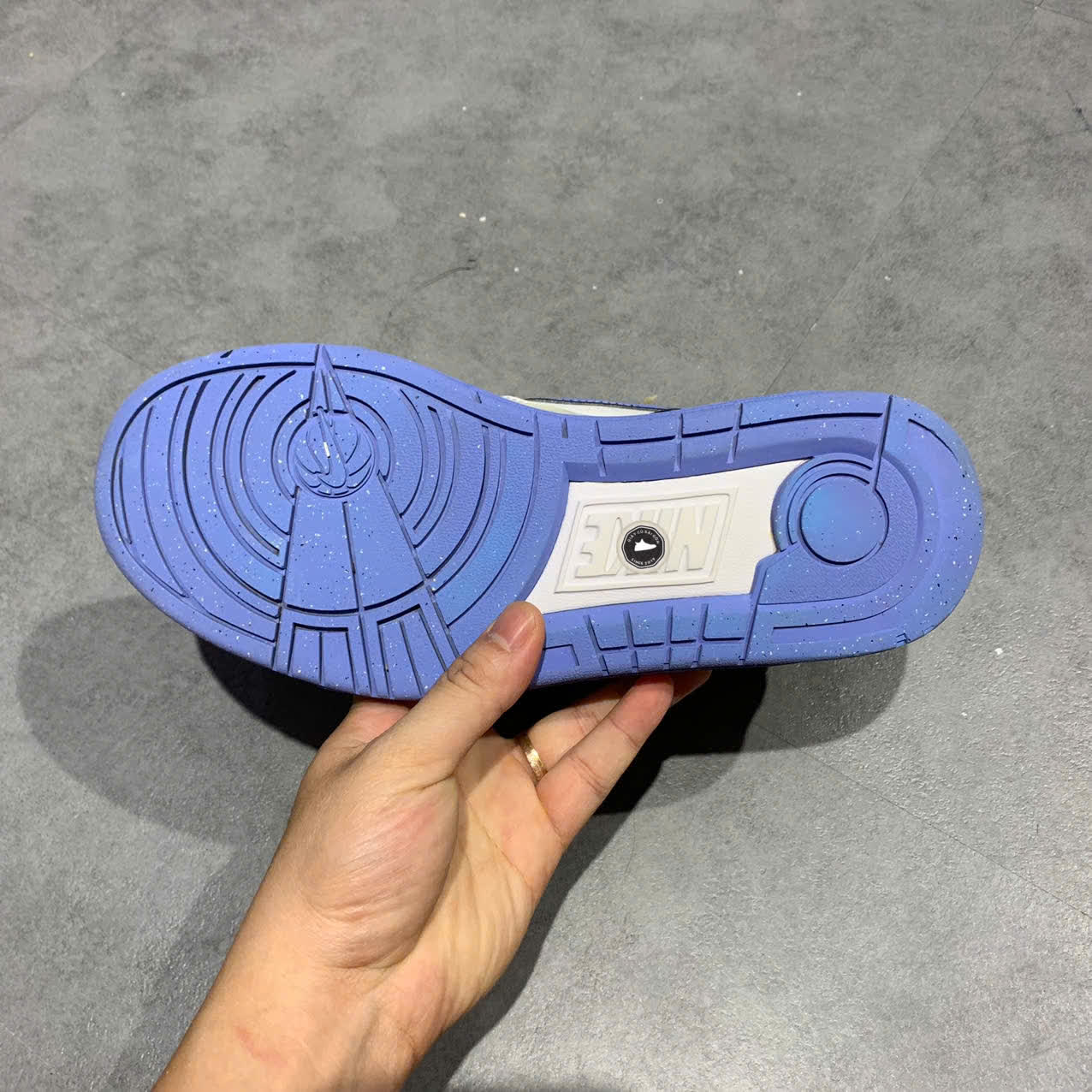 NIKE FULL FORCE LOW “POLAR BLUE” FB1362-100 SIZE 41 GIÀY 2HAND CHÍNH HÃNG PVN19624