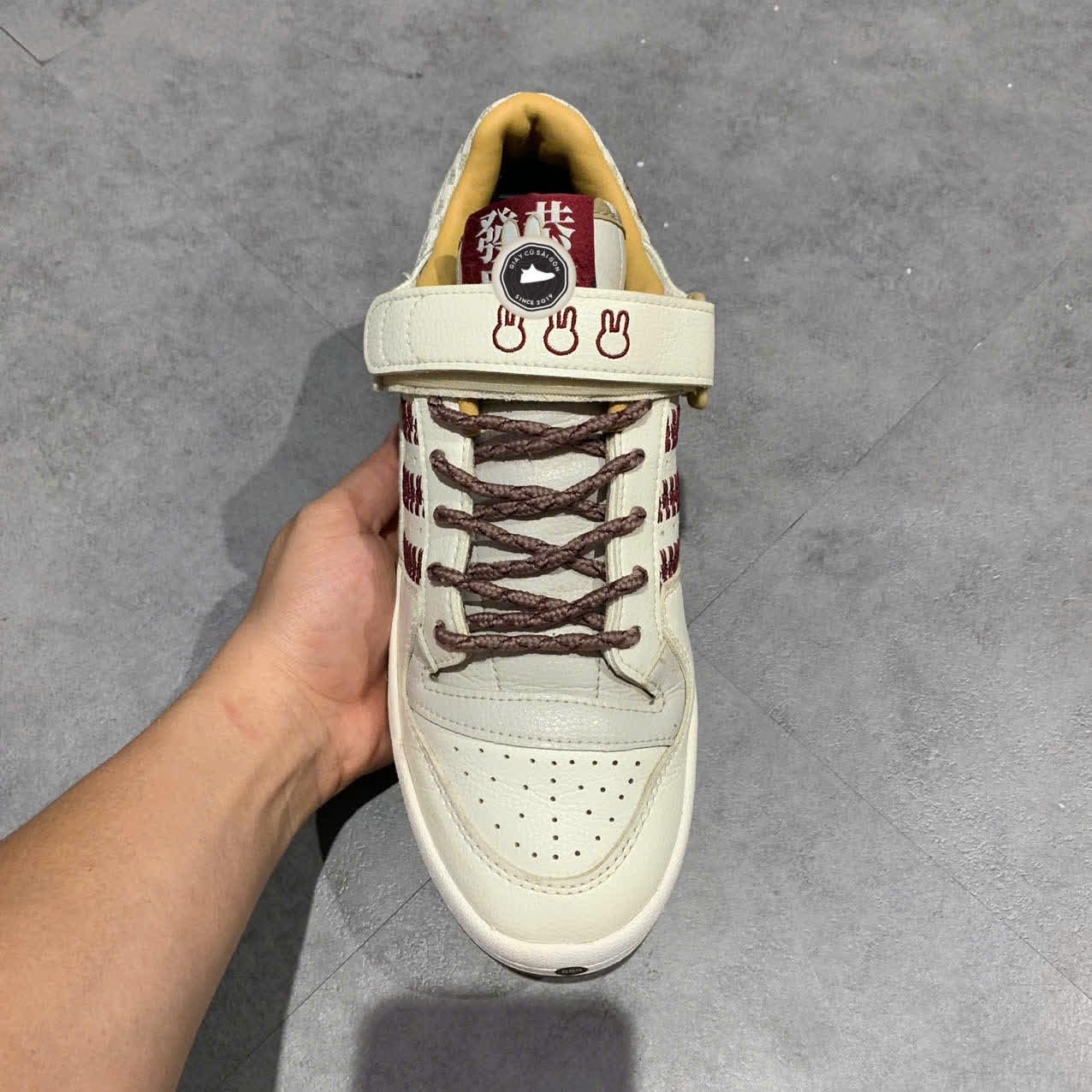 ADIDAS FORUM 84 LOW “CHINESE NEW YEAR” IE1898 SIZE 40 2/3 GIÀY 2HAND CHÍNH HÃNG PVN19704