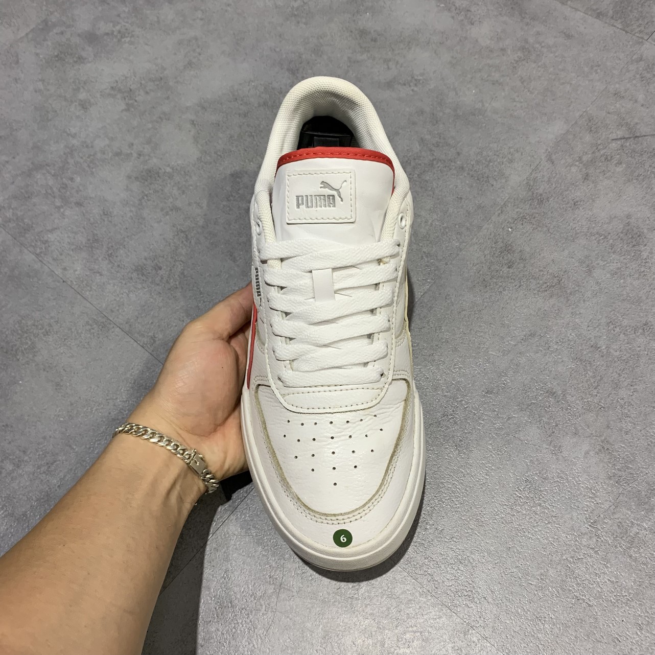 2Hand Giày Puma Caven Dime 'White' 384953-07 SIZE 40 PVN12037