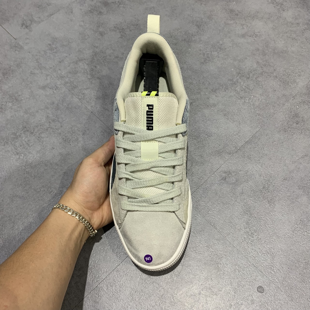 2hand Giày Puma Suede Bloc Trainers 381183-01 SIZE 42 PVN11972
