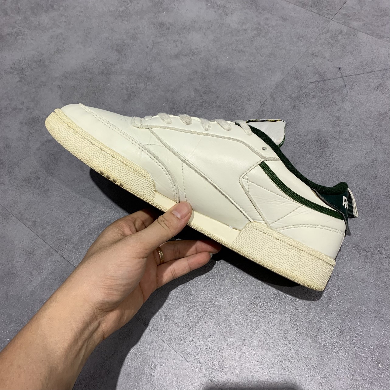 2hand Giay Reebok Club C Green FX3357 SIZE 43 pvn12518