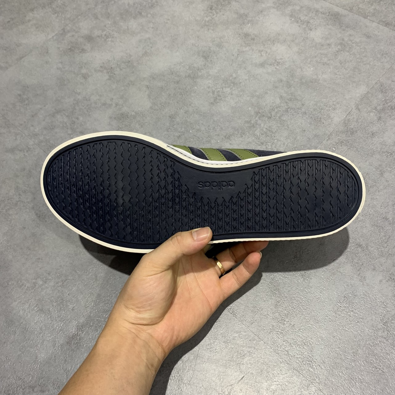 2hand giày adidas neo Daily 3.0 'Black Green' GW1917 SIZE  43 1/3 pvn12539