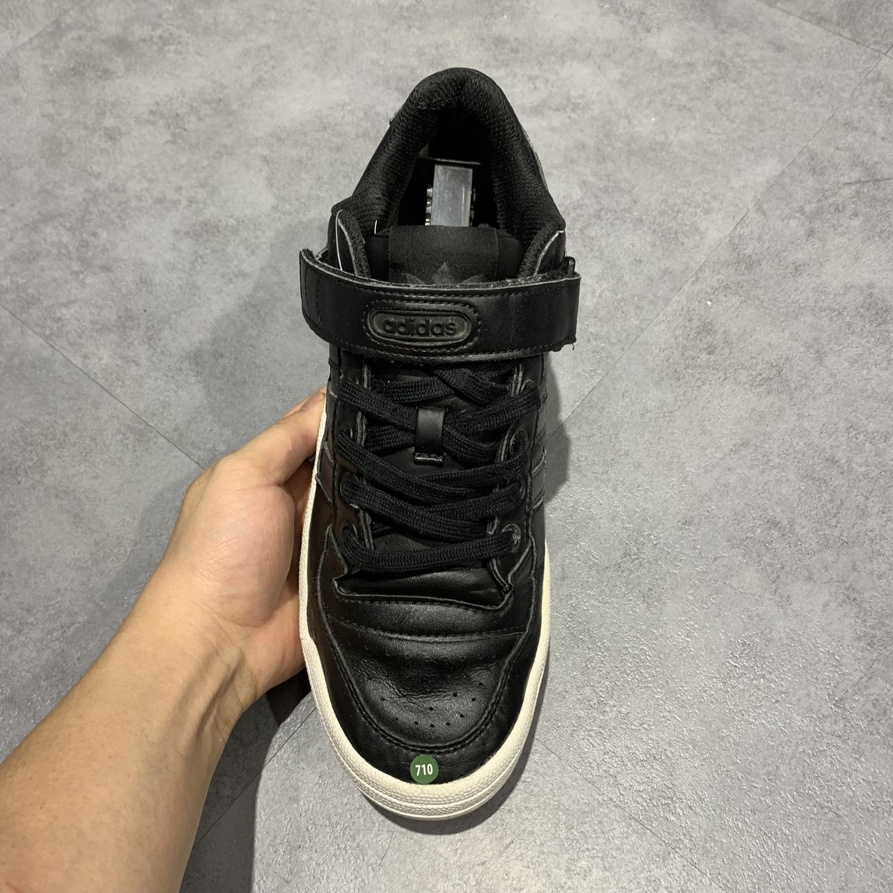 2hand Giày Adidas Originals Forum Low Refined Cloud White Core Black CG7135 SIZE 41 1/3 pvn12555