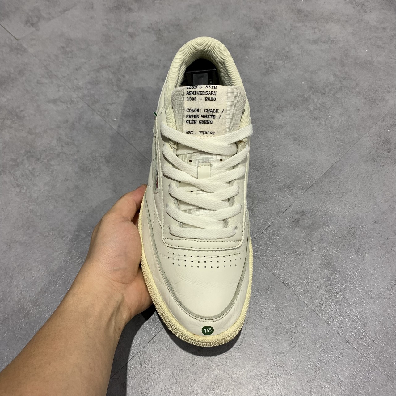 2hand Giày Reebok Club C 85 FZ0362 SIZE 41 pvn12612