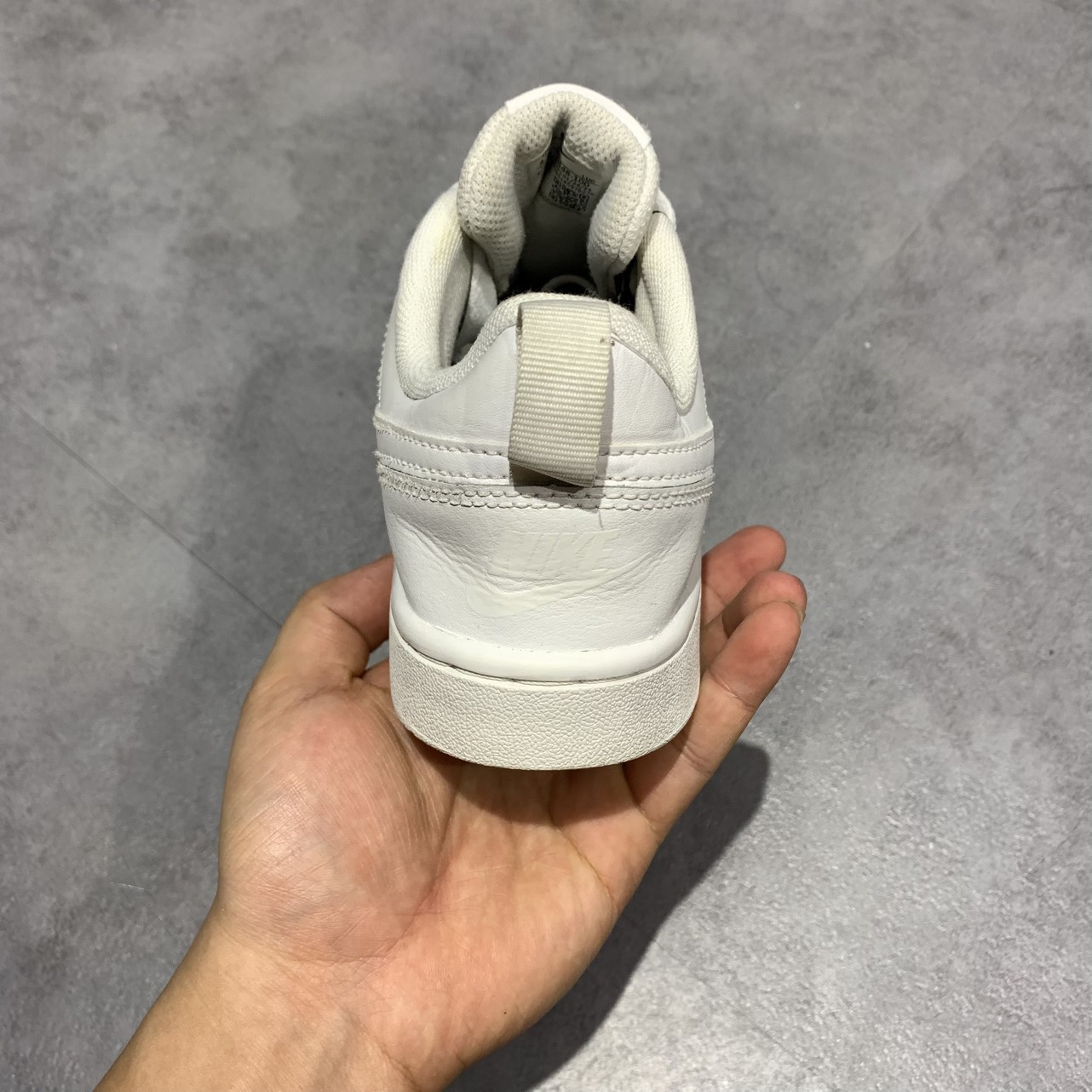 Giày 2hand Nike Court Borough Low 2 GS BQ5448 100 SIZE 36.5