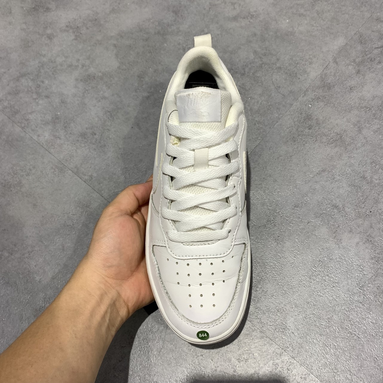 Giày 2hand Nike Court Borough Low 2 GS BQ5448 100 SIZE 36.5