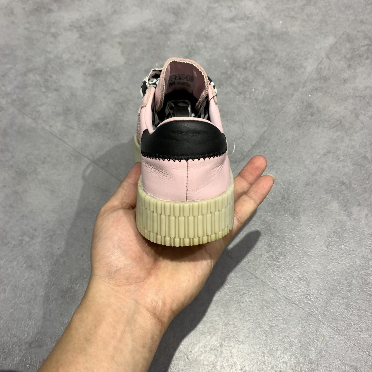 2hand GIÀY ADIDAS SAMBAROSE W FV0779 SIZE 36 2/3 pvn13592