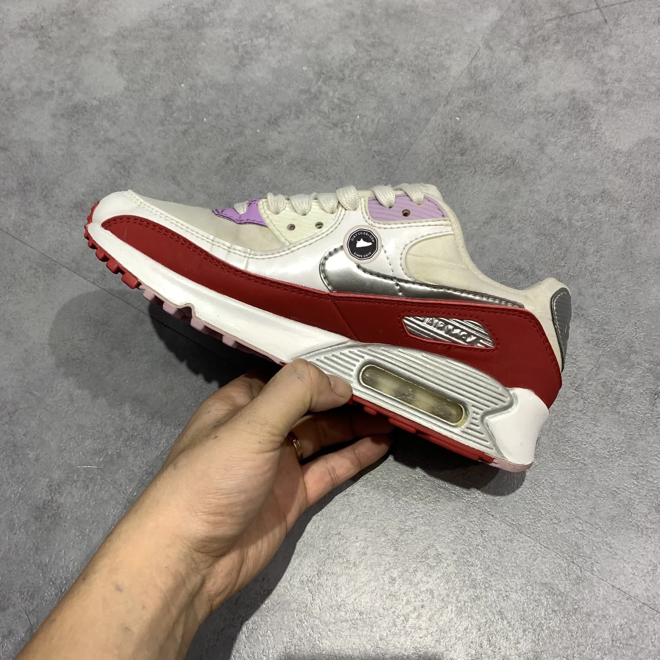 2hand Giày Nike Air Max 90 'Team Red' CU3004-176 SIZE 37.5 pvn13446
