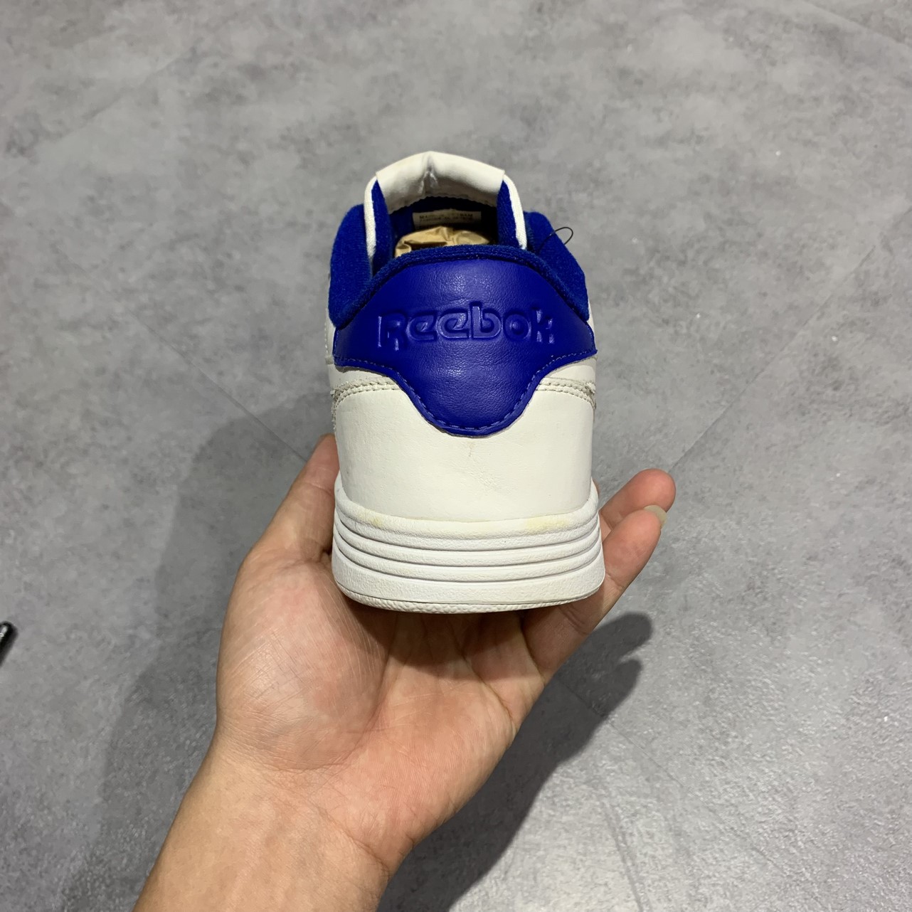 2hand giày Reebok Royal Techque T 'White Royal Blue' EG4638 SIZE 42 pvn13857
