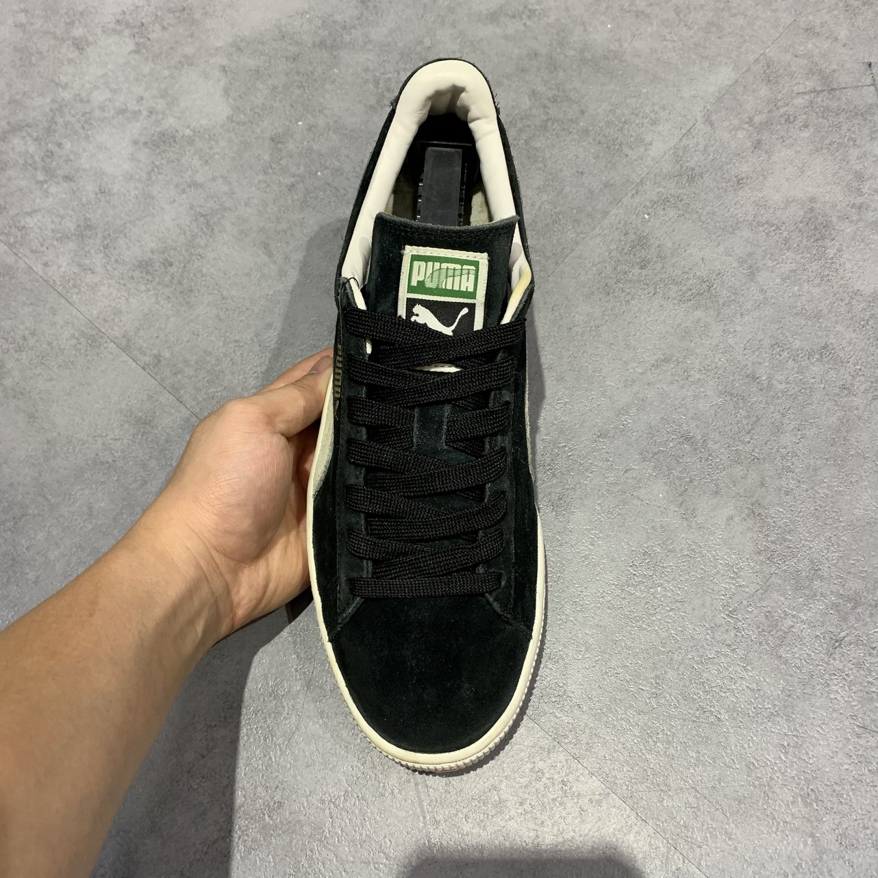 2hand Giày Puma Suede Classic Black White 352634-03 SIZE 40 2/3 pvn13860