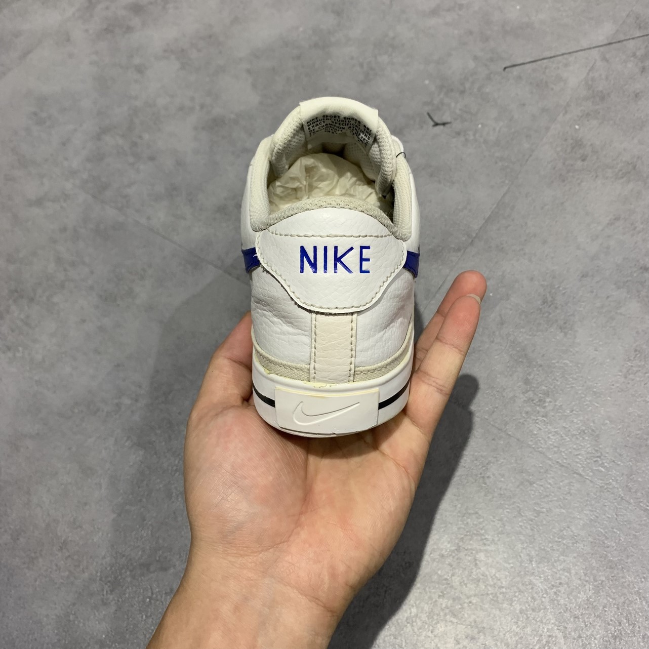 2hand Giày Nike Court Legacy 'White Game Royal' CU4150-101 SIZE 40 pvn13977