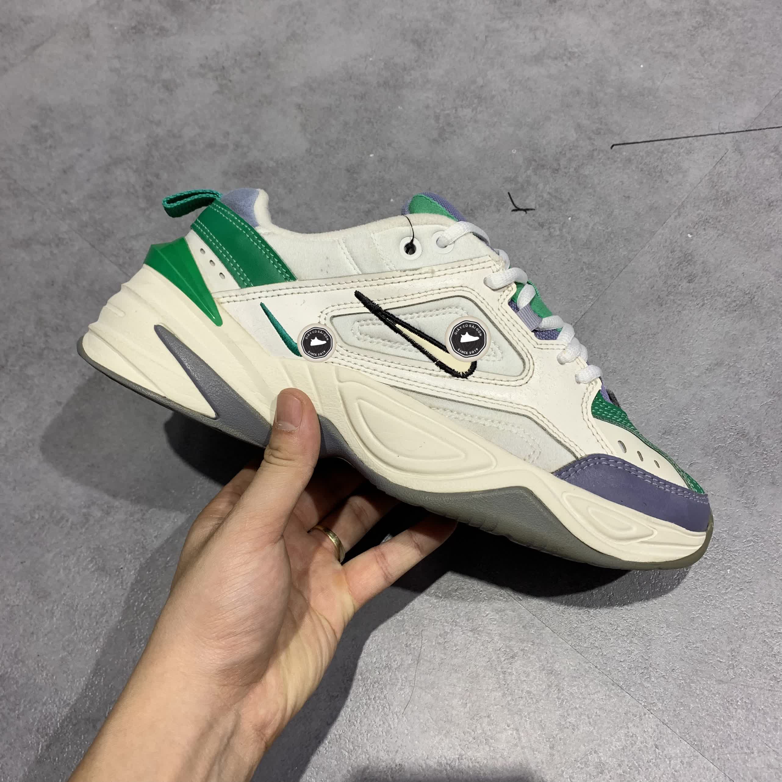 Giày 2hand Nike M2K Tekno White Green AV4789-009 SIZE 40 pvn14006