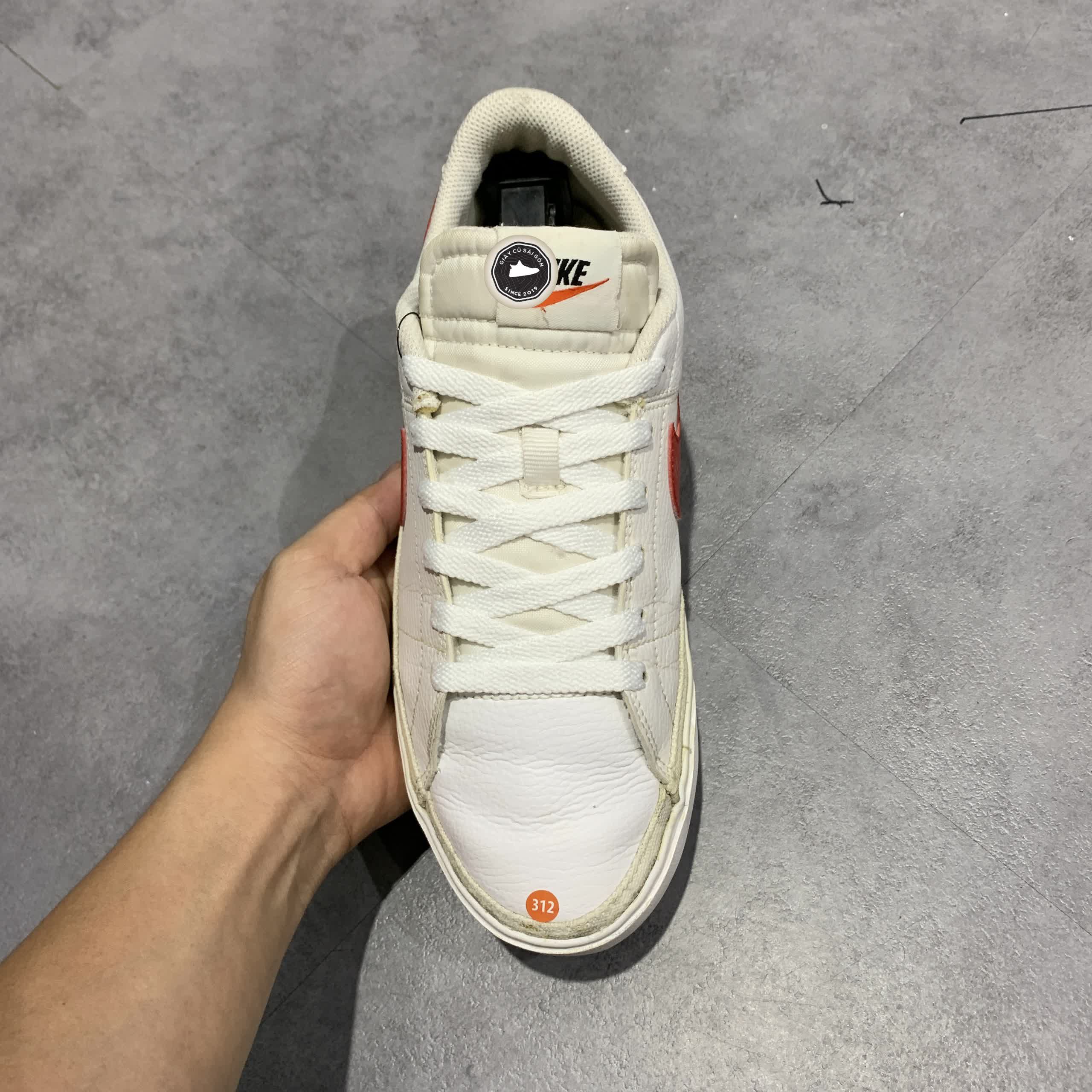 Giày 2hand Nike Court Legacy 'White University Red' CU4150-105 SIZE 41 pvn13998