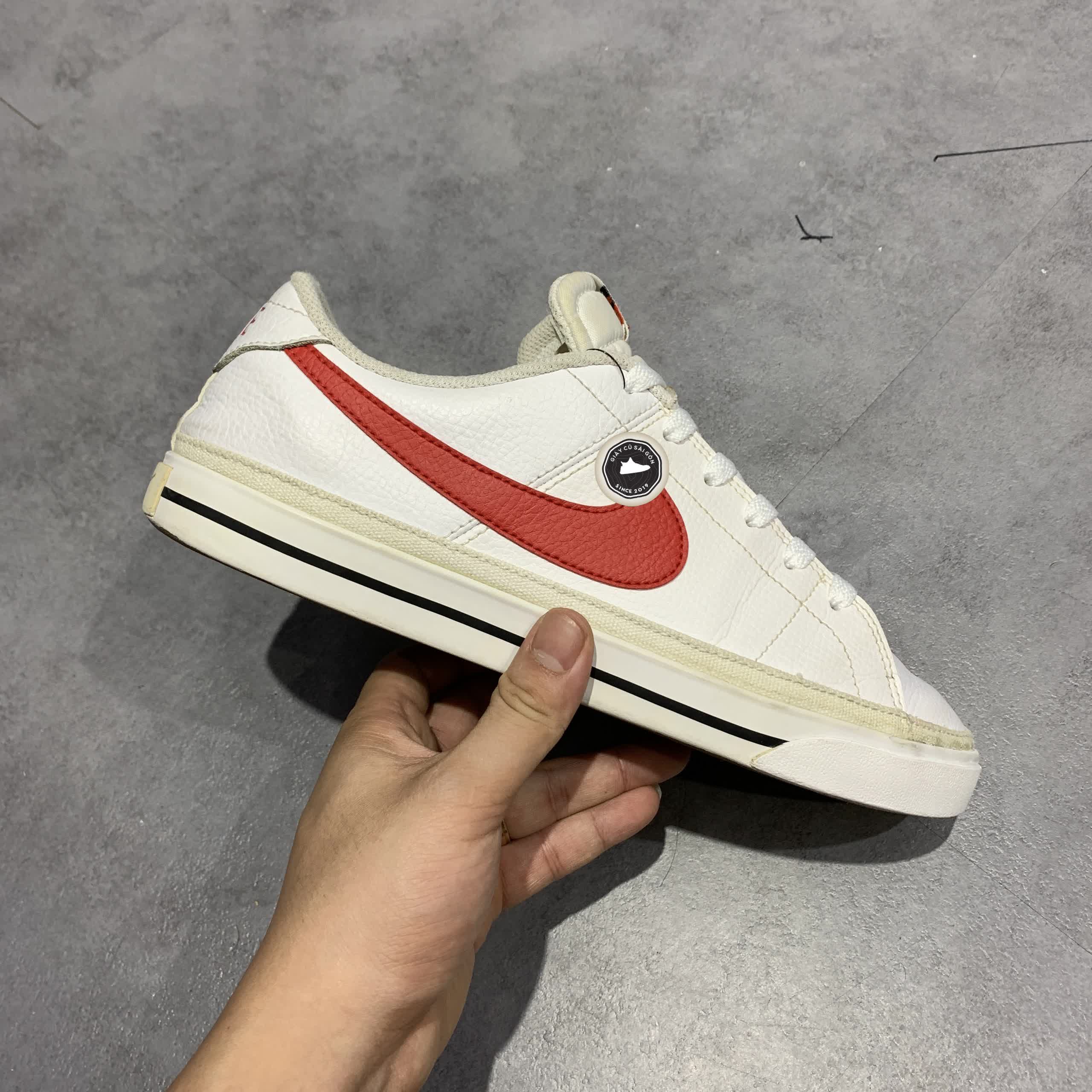 Giày 2hand Nike Court Legacy 'White University Red' CU4150-105 SIZE 41 pvn13998