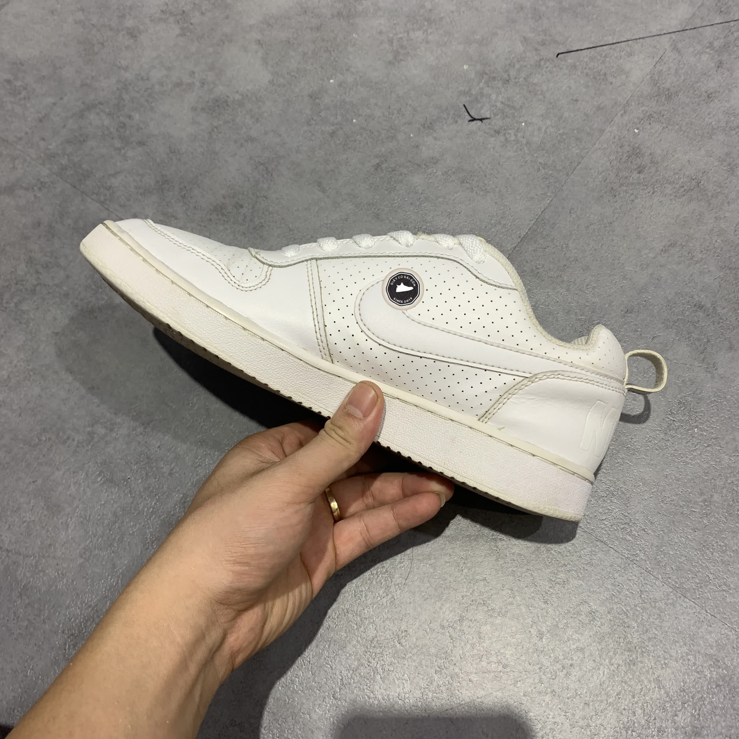 Giày 2hand Nike Court Borough Low 'Triple White' 838937-111 SIZE 40 pvn14087