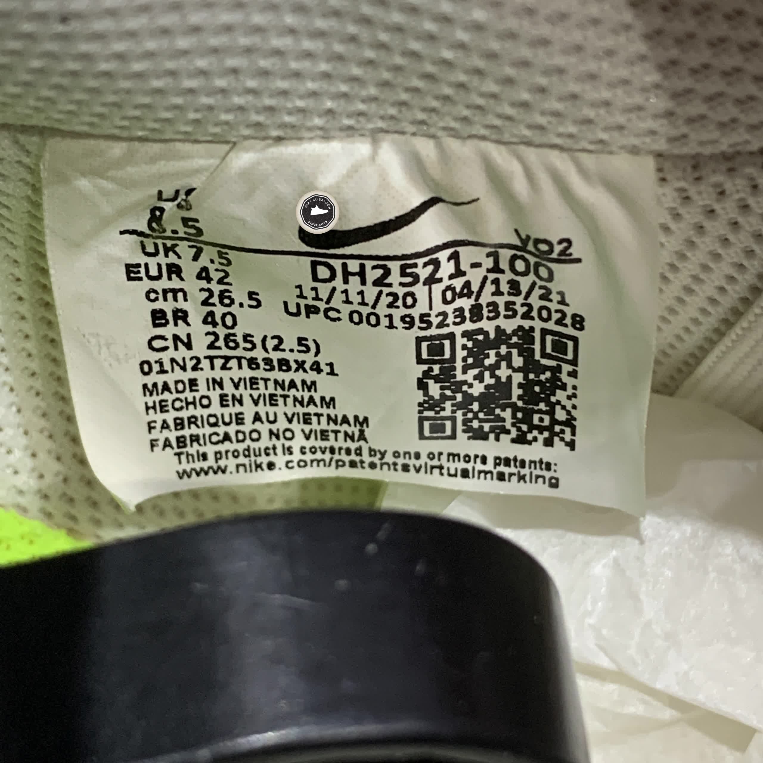 Giày 2hand Nike Air Force 1 Crater 'White Orange' DH2521-100 SIZE 42 pvn14082