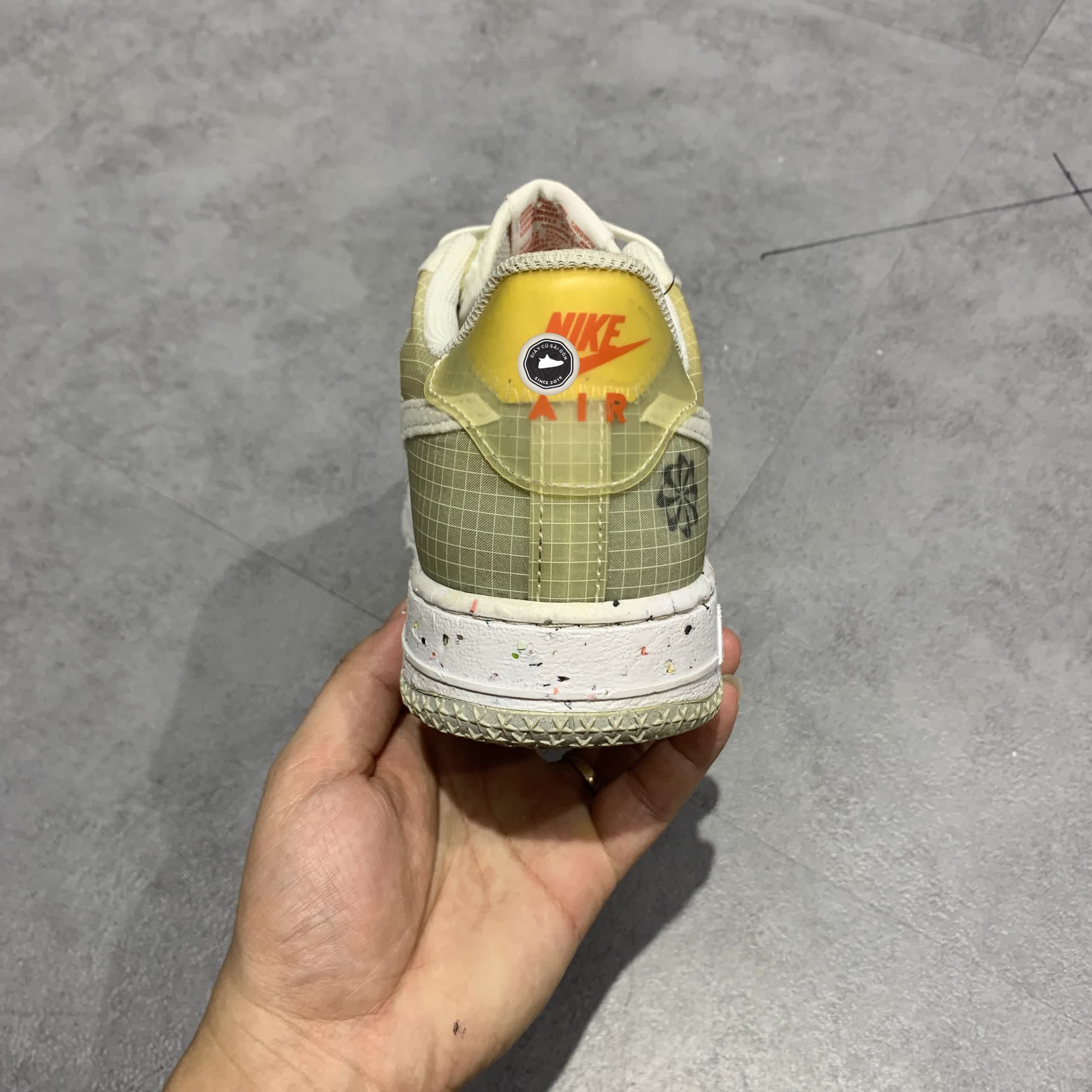 Giày 2hand Nike Air Force 1 Crater 'White Orange' DH2521-100 SIZE 42 pvn14082