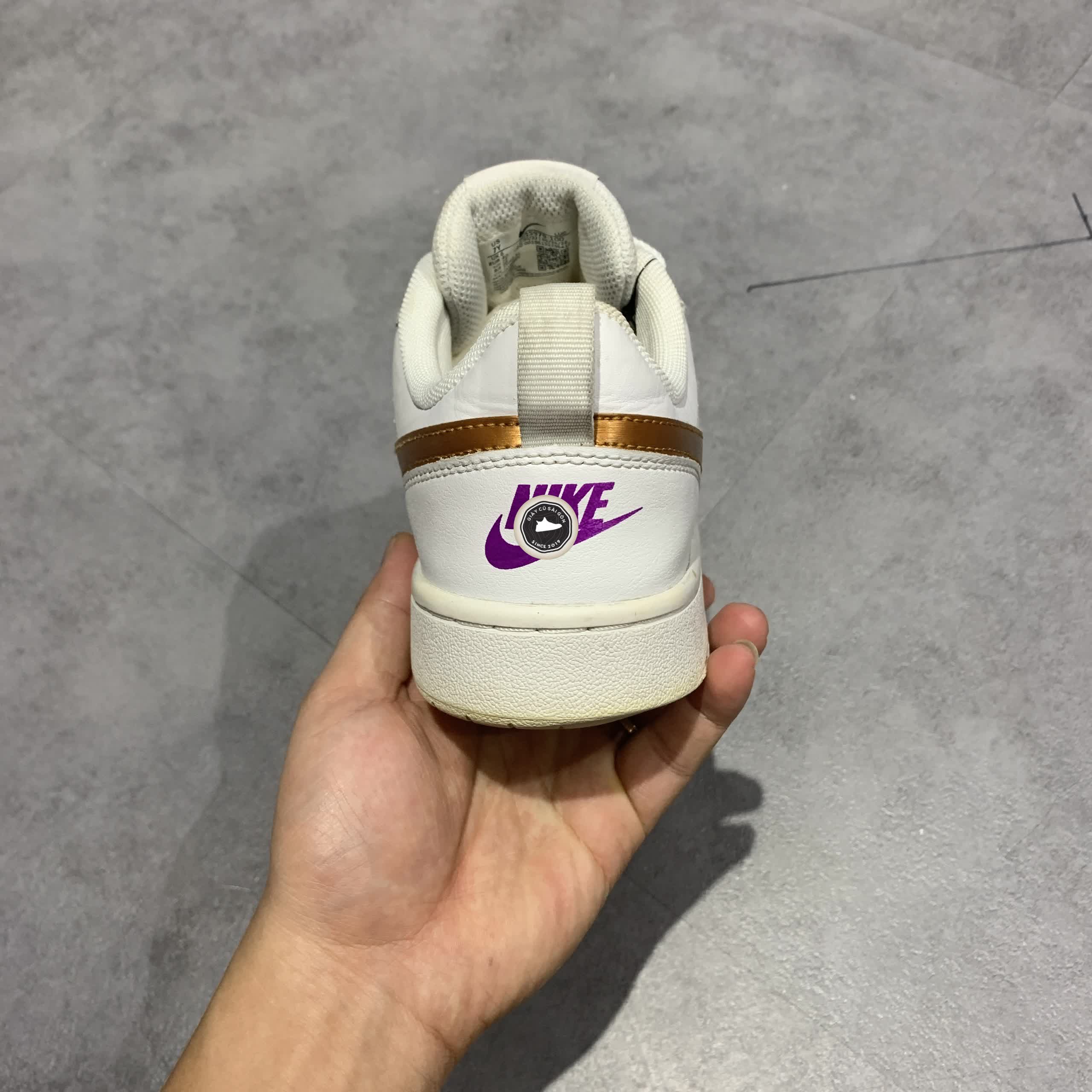 Giày 2hand Nike Court Borough Low 2 SE 'White Metallic Copper' DQ5979-100 SIZE 40 pvn13970