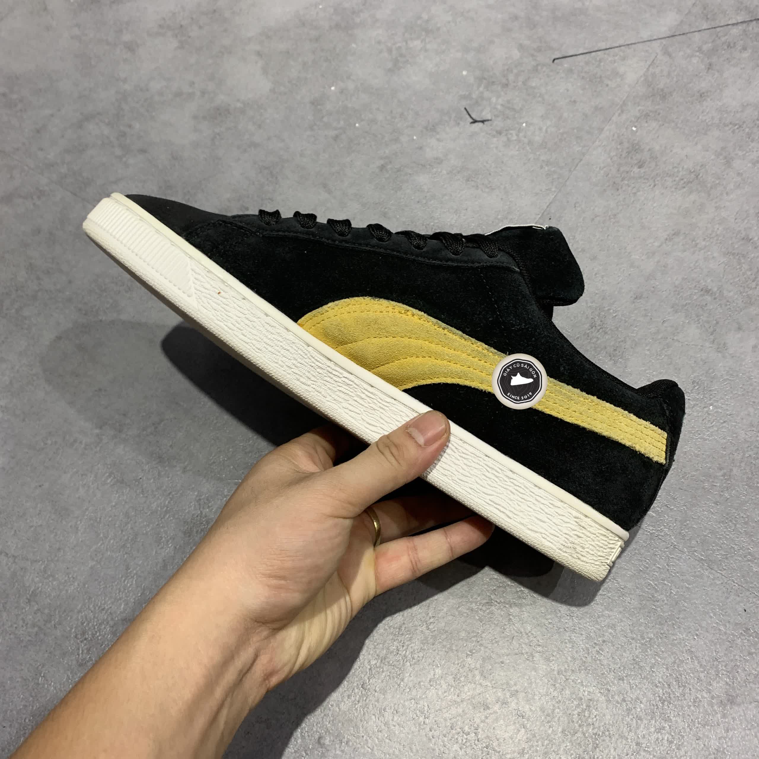 Giày 2hand Puma Suede Classic 'Black Golden Rod' 365347-85 SIZE 41 PVN14172