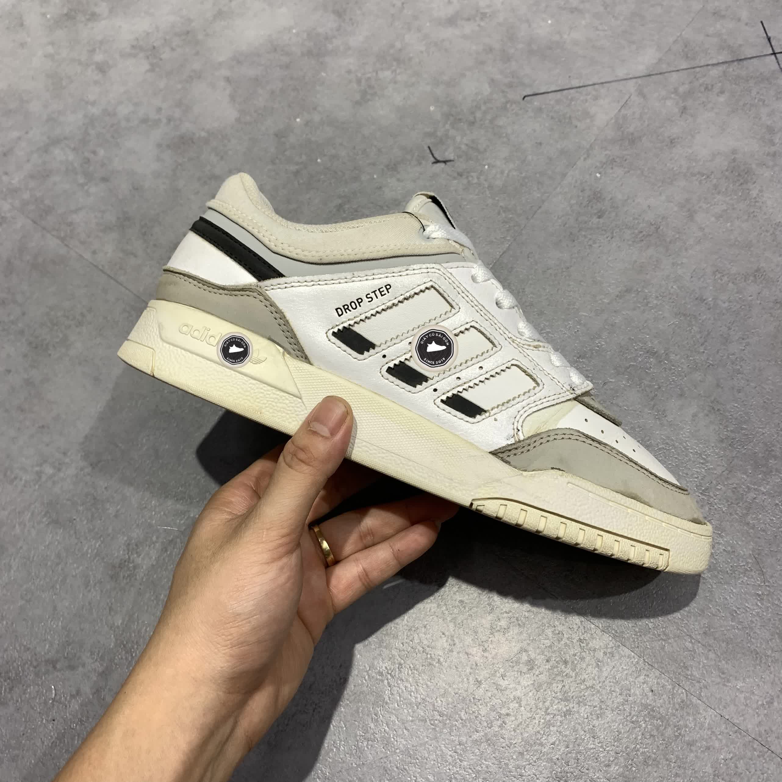 Giày 2hand Adidas Originals Drop Step 'White Grey' ART GV9294 SIZE 40 2/3 pvn14201