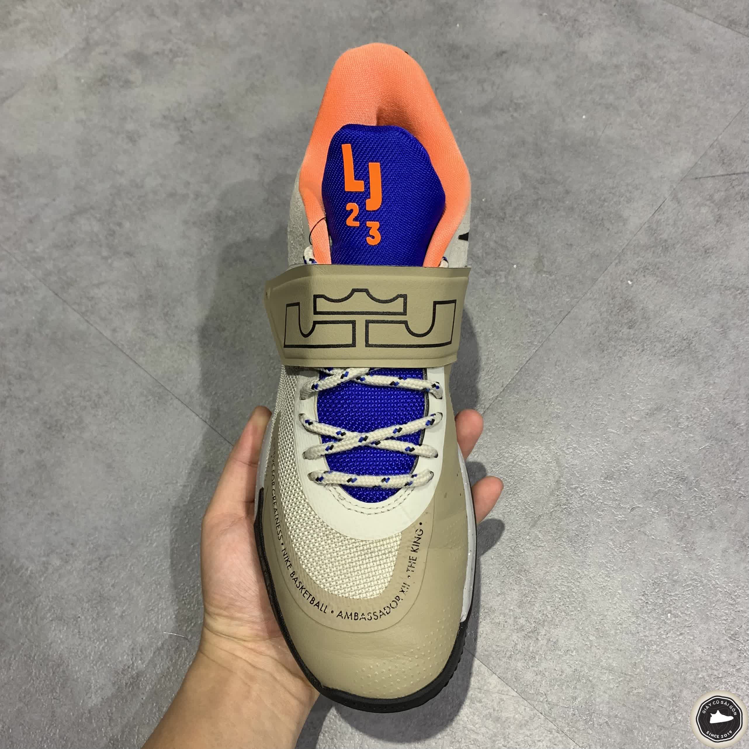 Giày 2hand LB AMBASSADOR 12 MOWABB BQ5436-002 SIZE 40 pvn14484