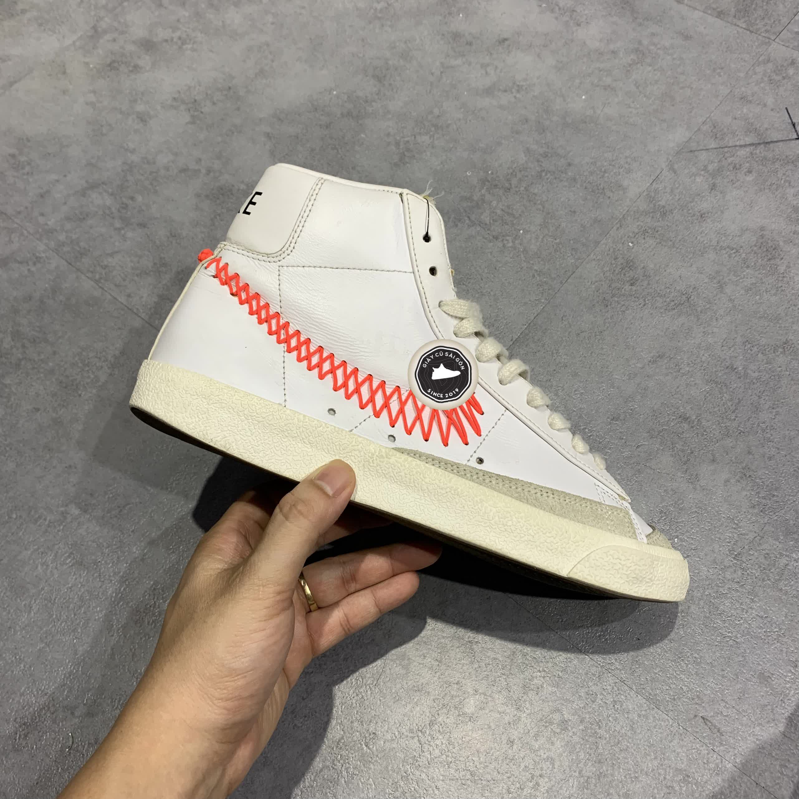 Giày 2hand NIKE BLAZER MID 77 VINTAGE DOUBLE ZIG ZAG STITCHED SWOOSH DD8489-161 SIZE 40 pvn14518