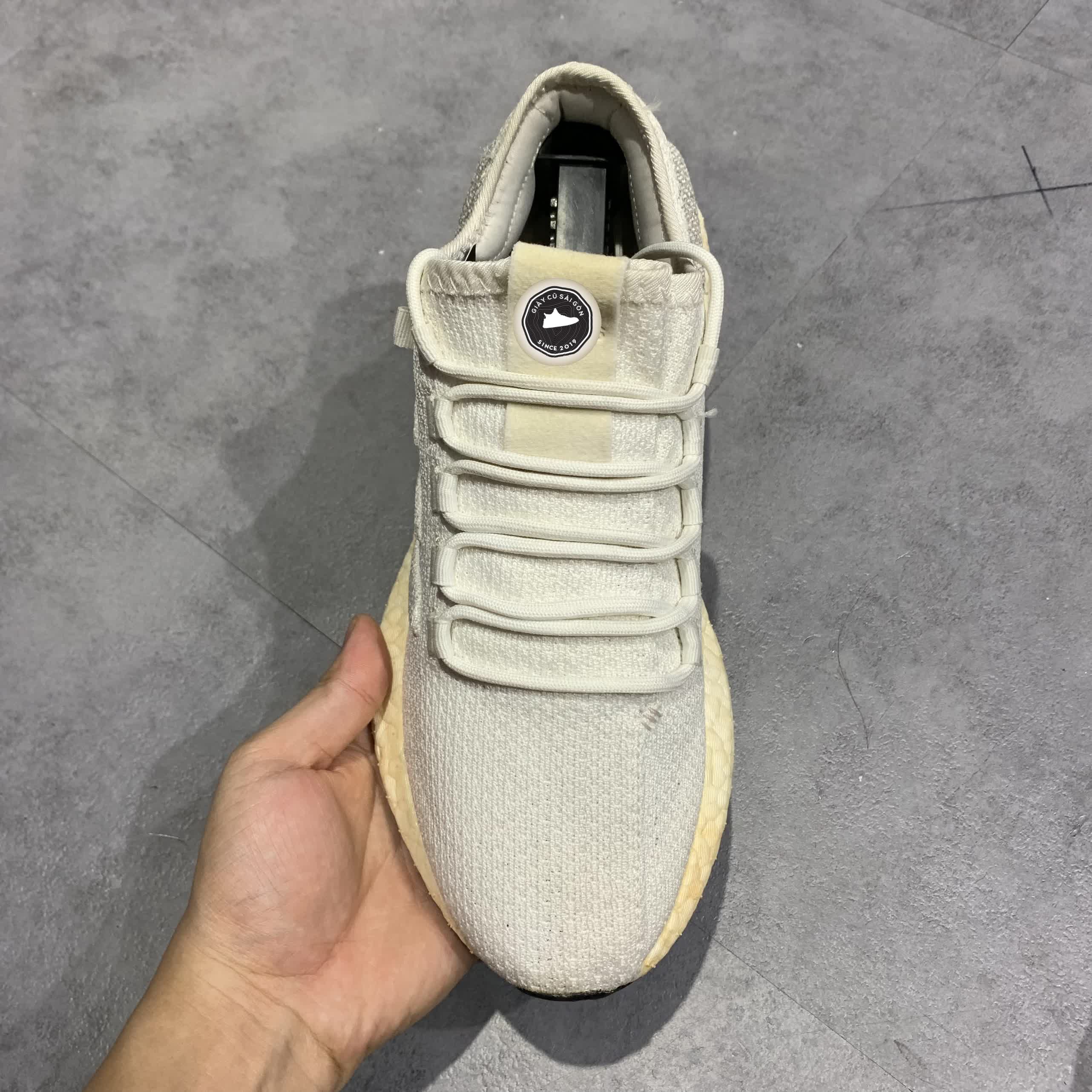 Giày 2hand ADIDAS PUREBOOST HK CLOUD WHITE GREY EE4281 SIZE 40 2/3 pvn14458