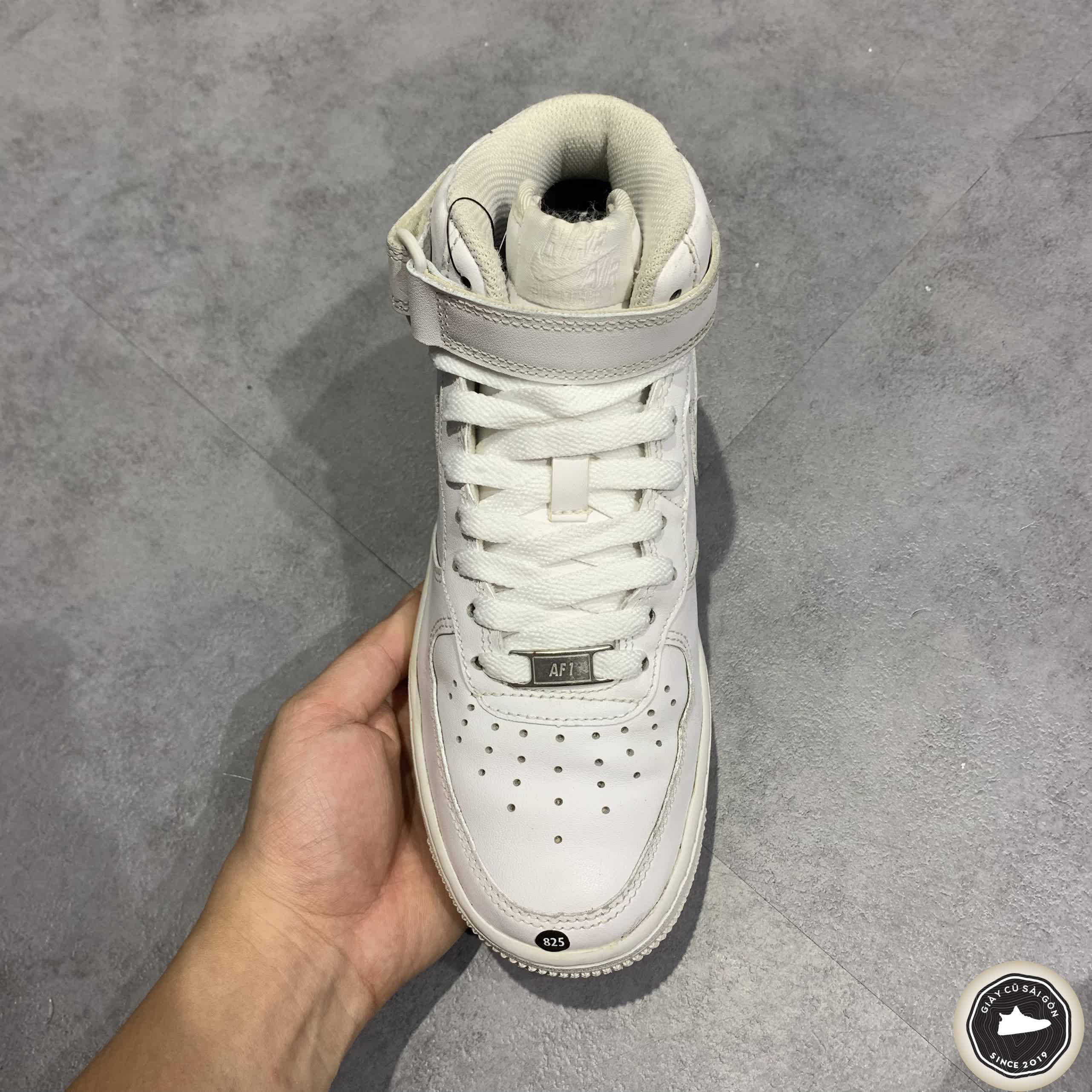 Giày 2hand Nike Air Force 1 Triple White 366731-100 SIZE 37.5 pvn14556