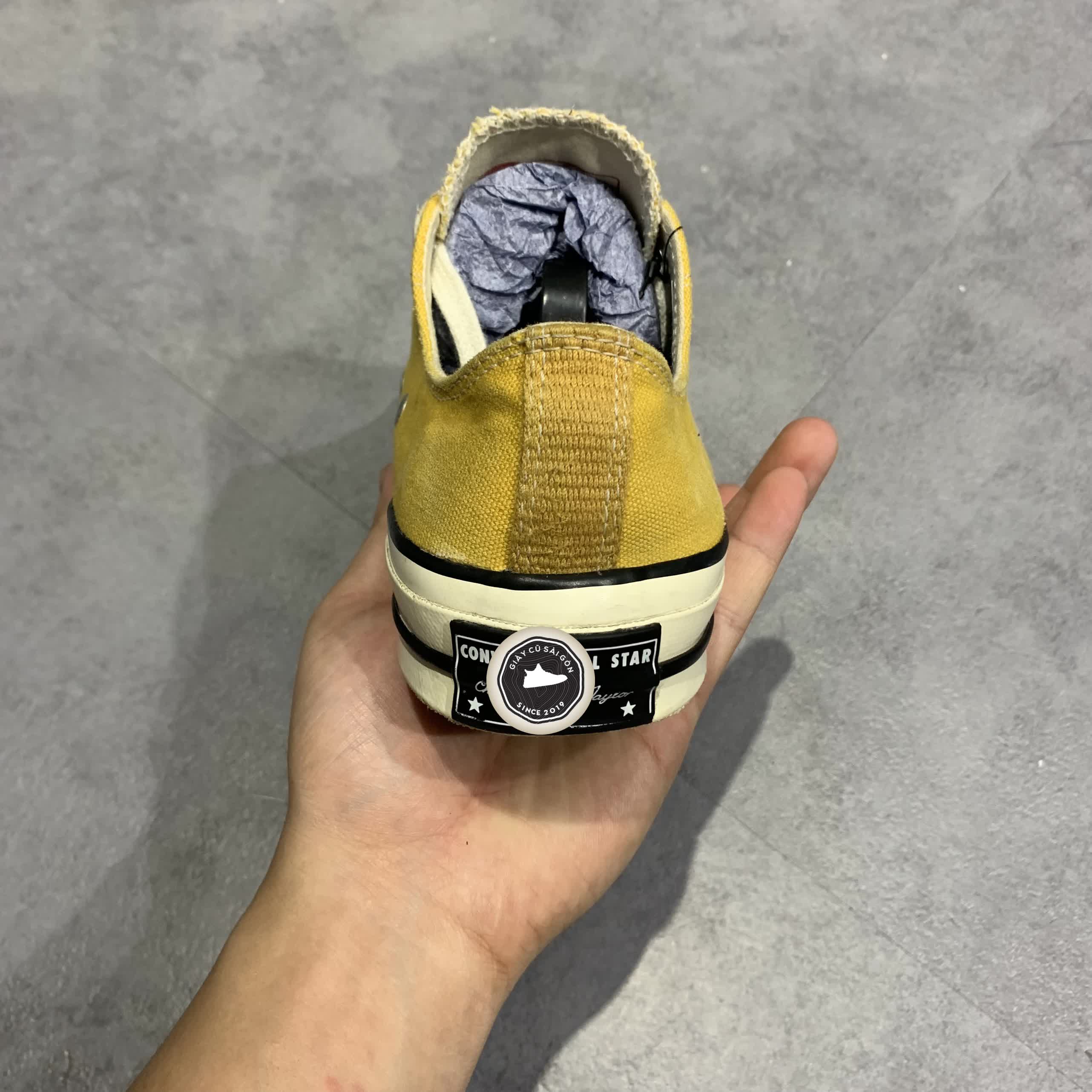 Giày 2hand Converse Chuck 70 Sunflower - 162063C SIZE 38 pvn14512